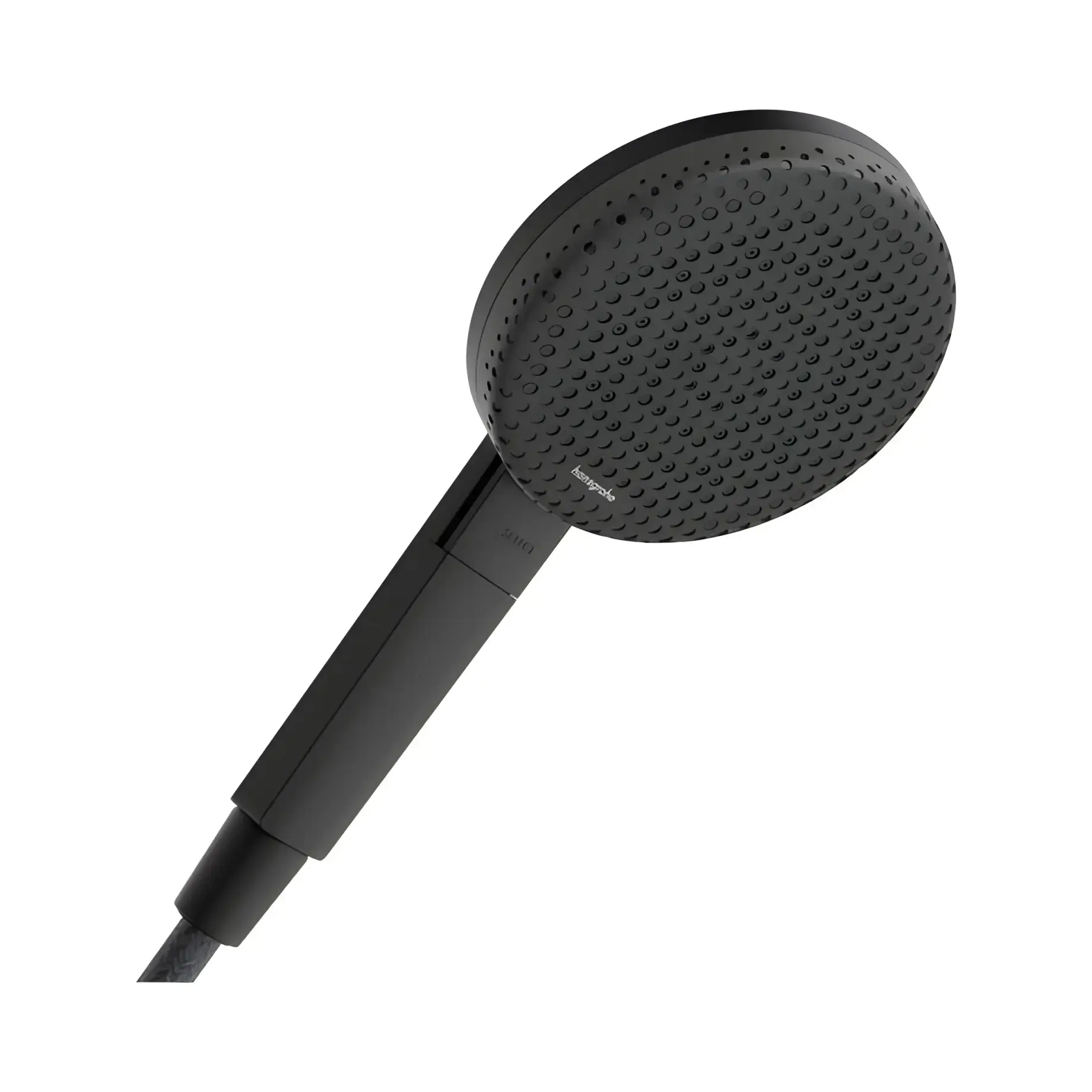 Ручний душ 3jet Raindance Alive Select S Hansgrohe 24511670 Black Matt — вид на білому тлі