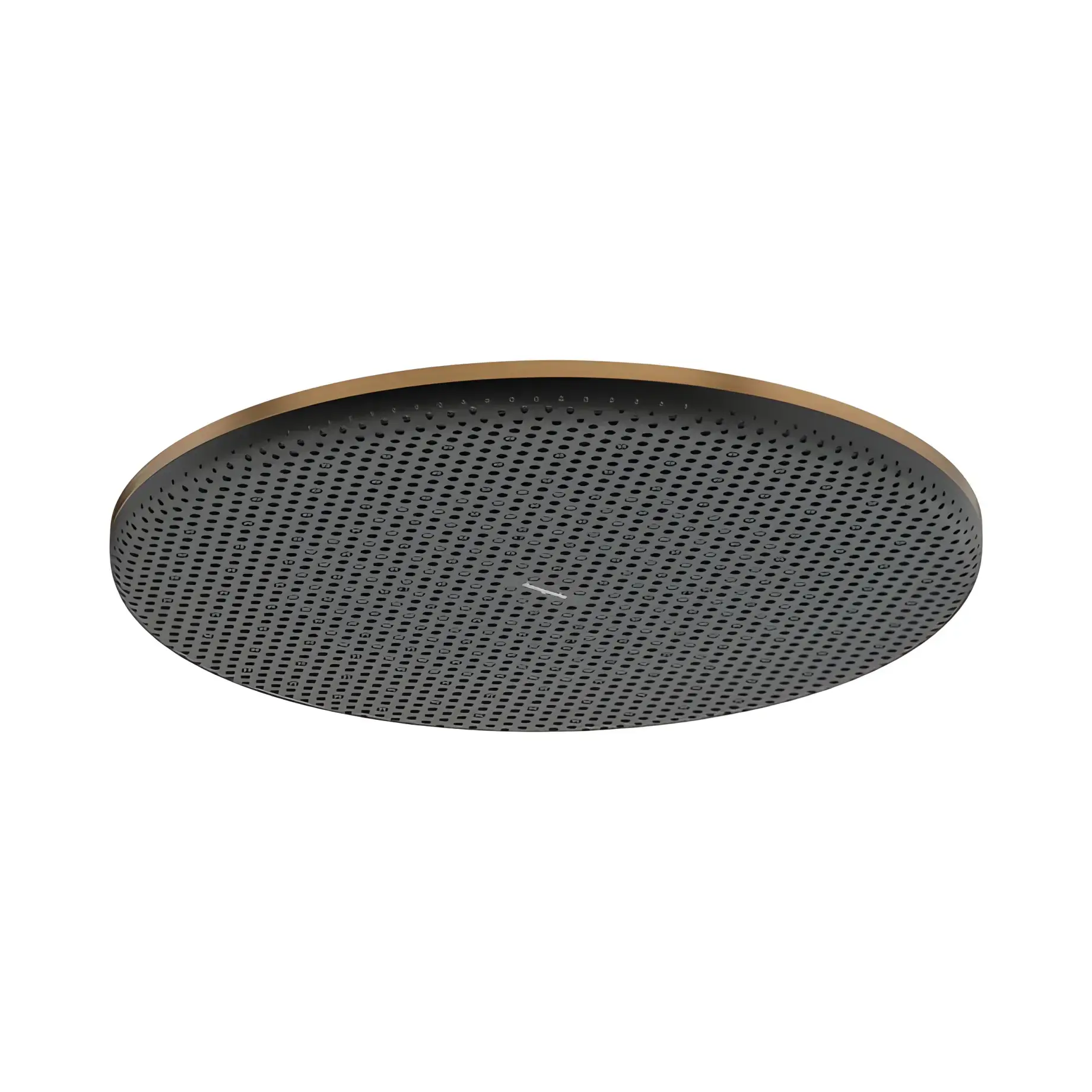 Верхній душ 1jet Raindance Alive S Hansgrohe 24520140 Brushed Bronze — вид на білому тлі