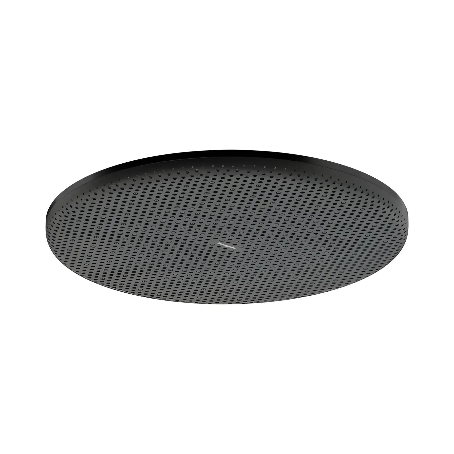 Верхній душ 1jet Raindance Alive S Hansgrohe 24520340 Brushed Black Chrome — вид на білому тлі