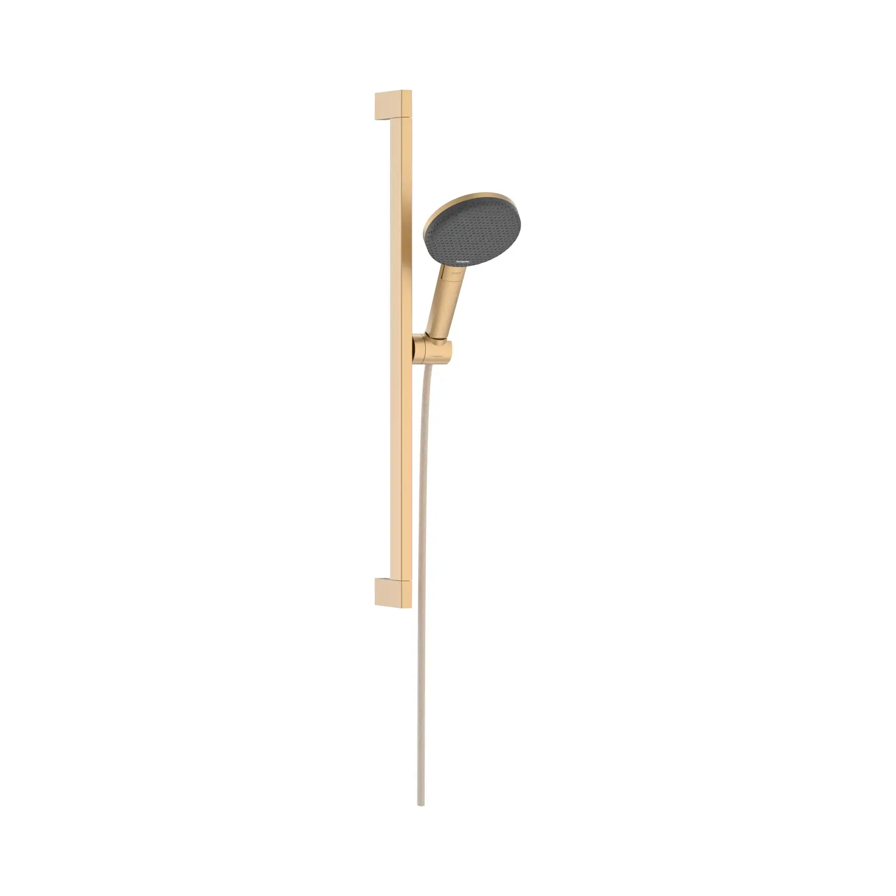 Душовий гарнітур 3jet Raindance Alive Select S Hansgrohe 24600140 Brushed Bronze — вид на білому тлі
