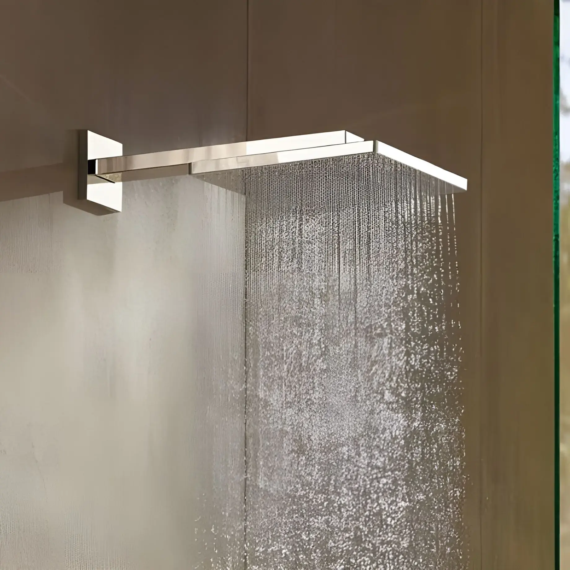 Верхній душ 1jet Raindance E Hansgrohe 26238000 Chrome — вид спереду