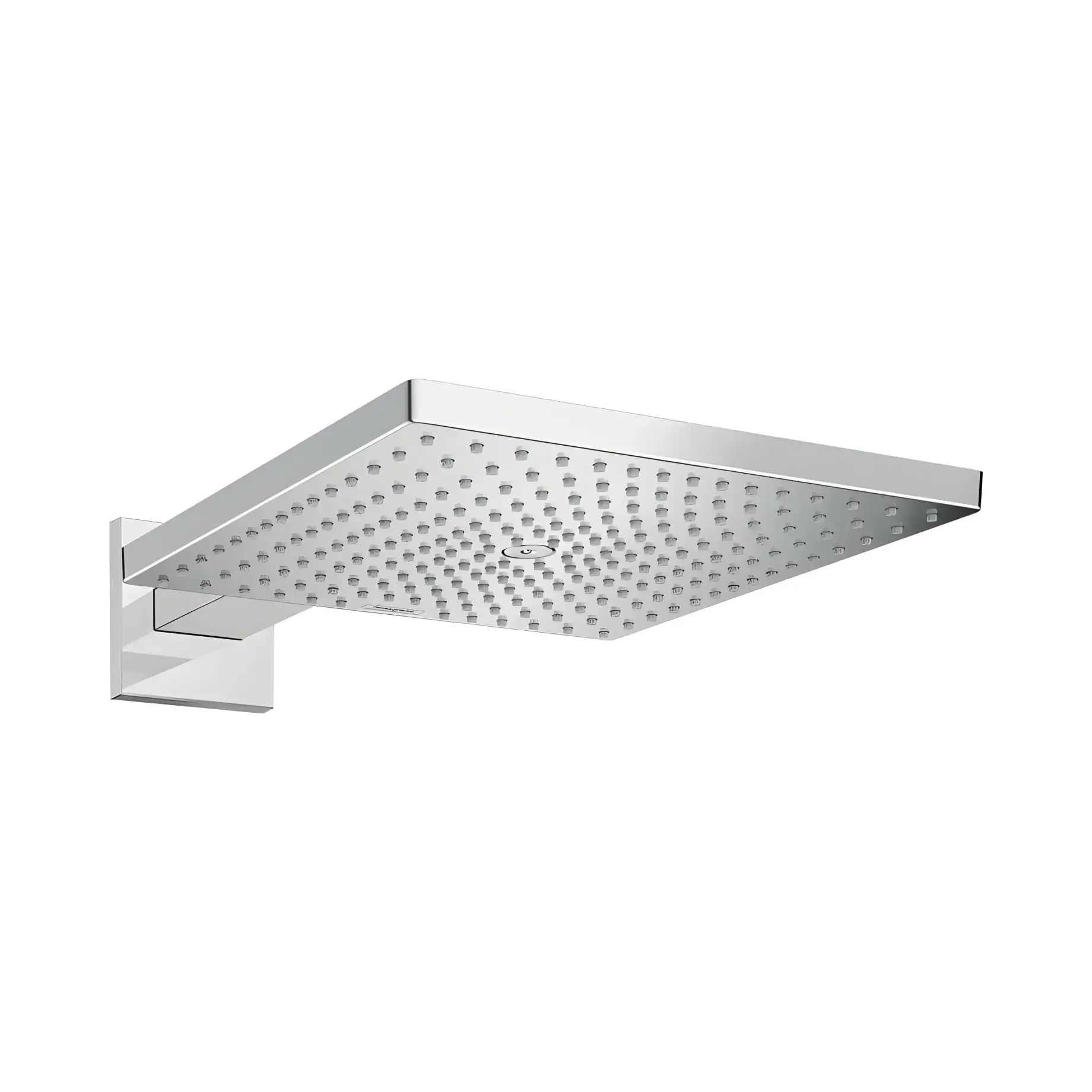 Верхній душ 1jet Raindance E Hansgrohe 26239000 Chrome 30 х 30 см — вид на білому тлі