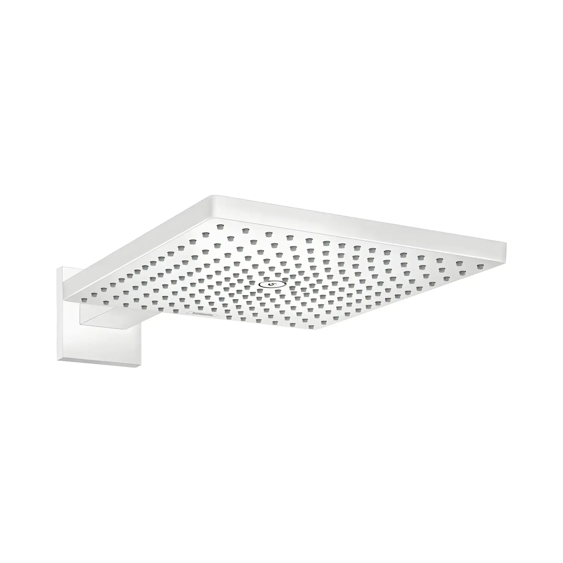 Верхній душ 1jet Raindance E Hansgrohe 26239700 White Matt 30 х 30 см — вид на білому тлі