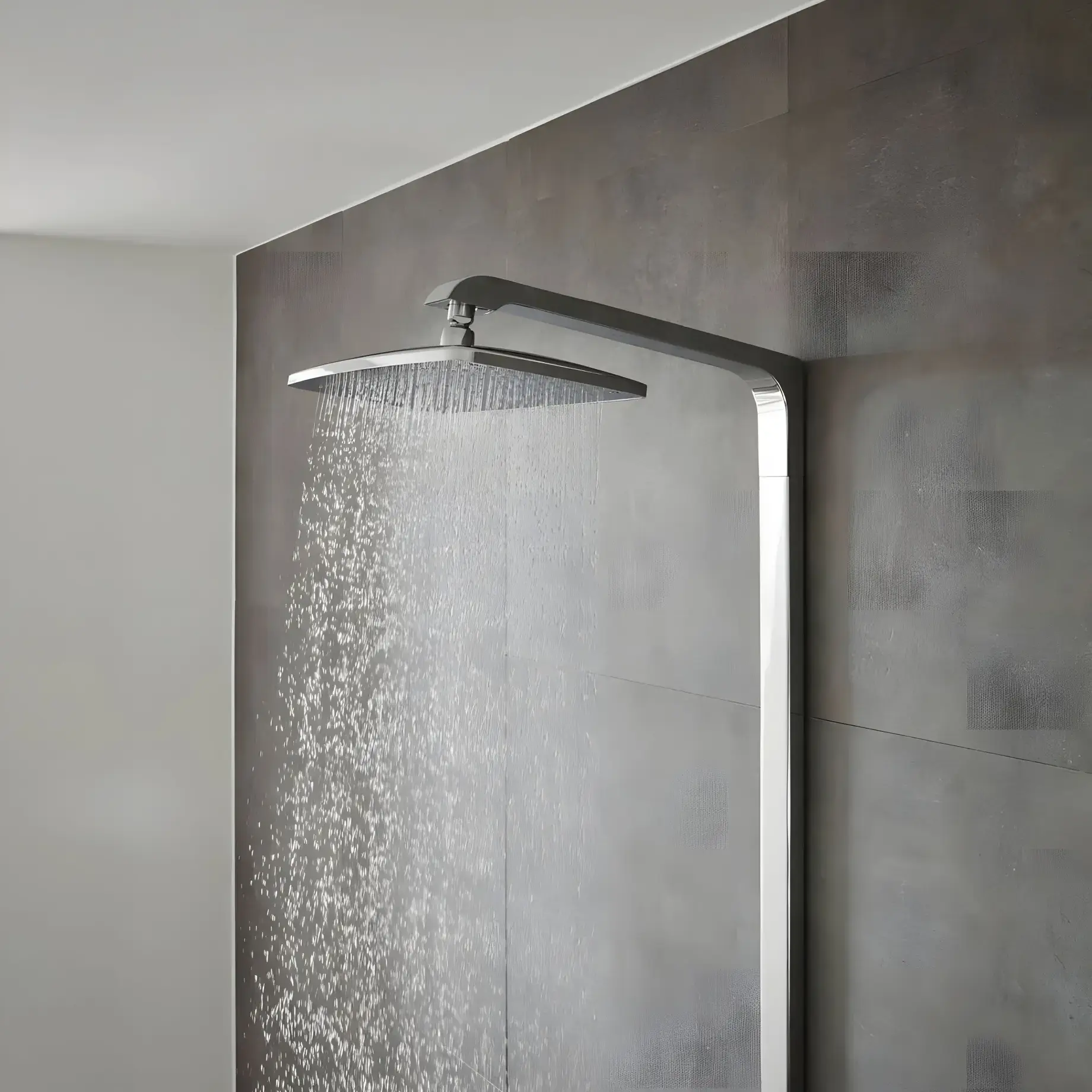Душова система з термостатом Raindance E Hansgrohe 27112000 Chrome — вид всередину