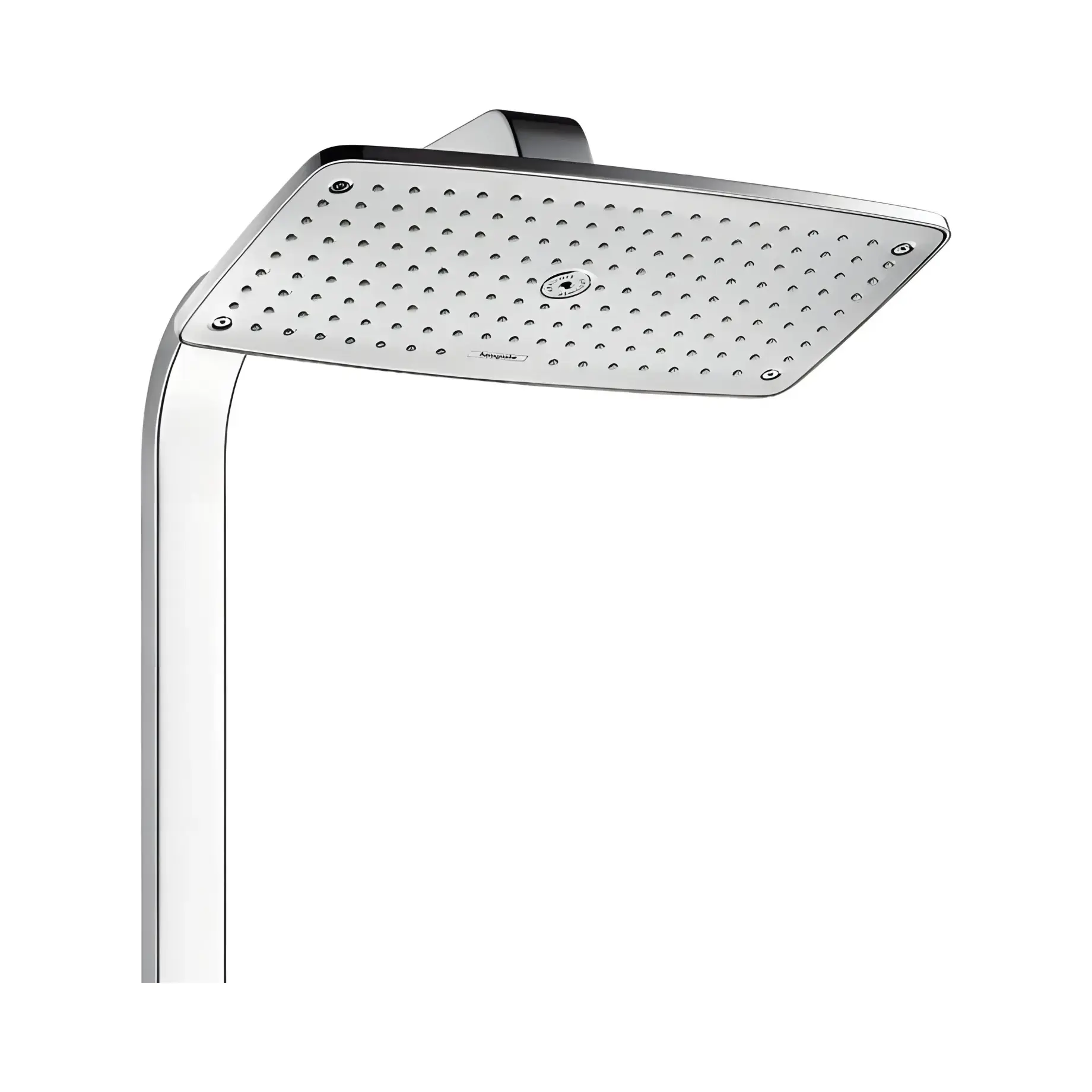 Душова система з термостатом Raindance E Hansgrohe 27286000 Chrome — бічний ракурс
