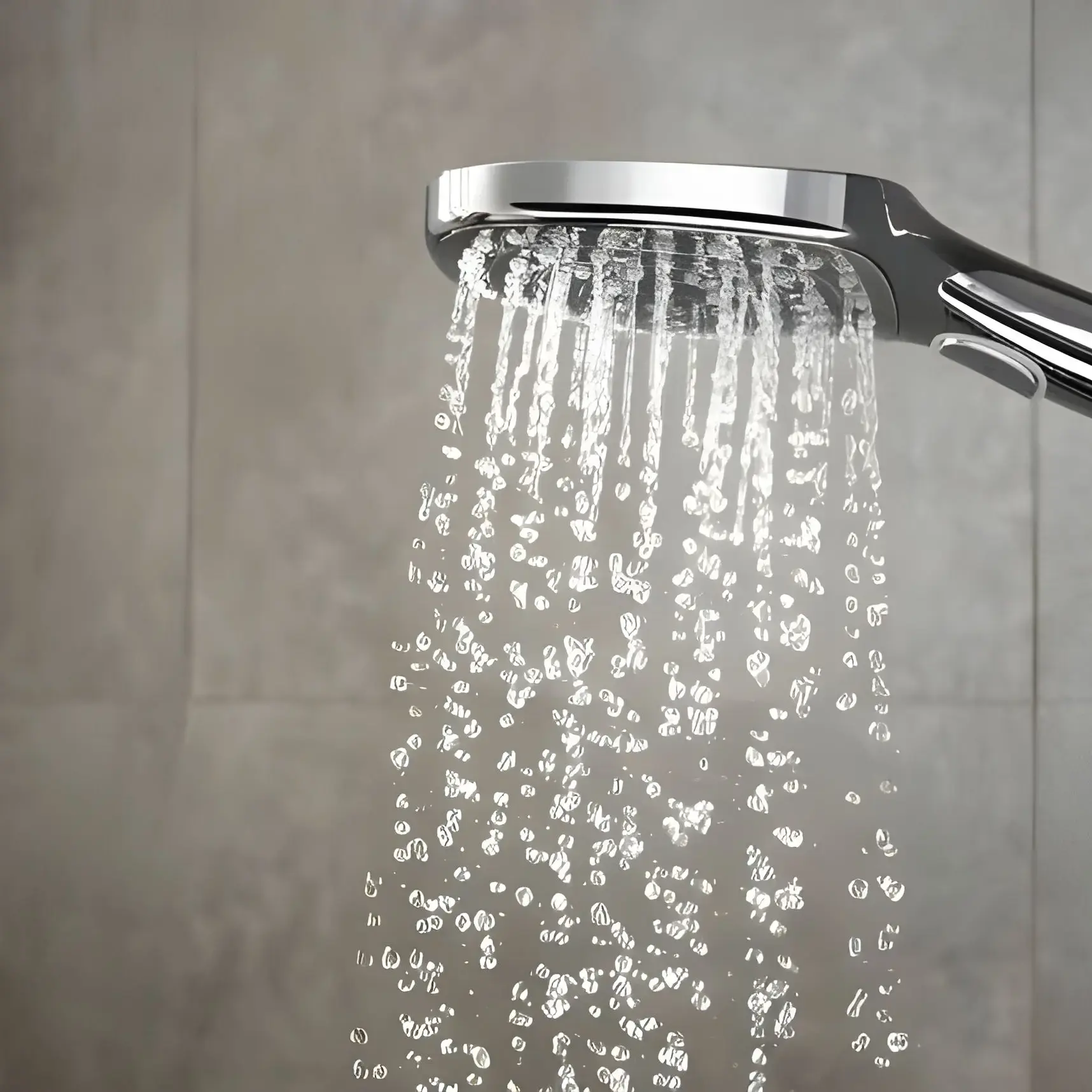 Ручний душ 3jet Raindance Select E Hansgrohe 26520000 Chrome — вид згори