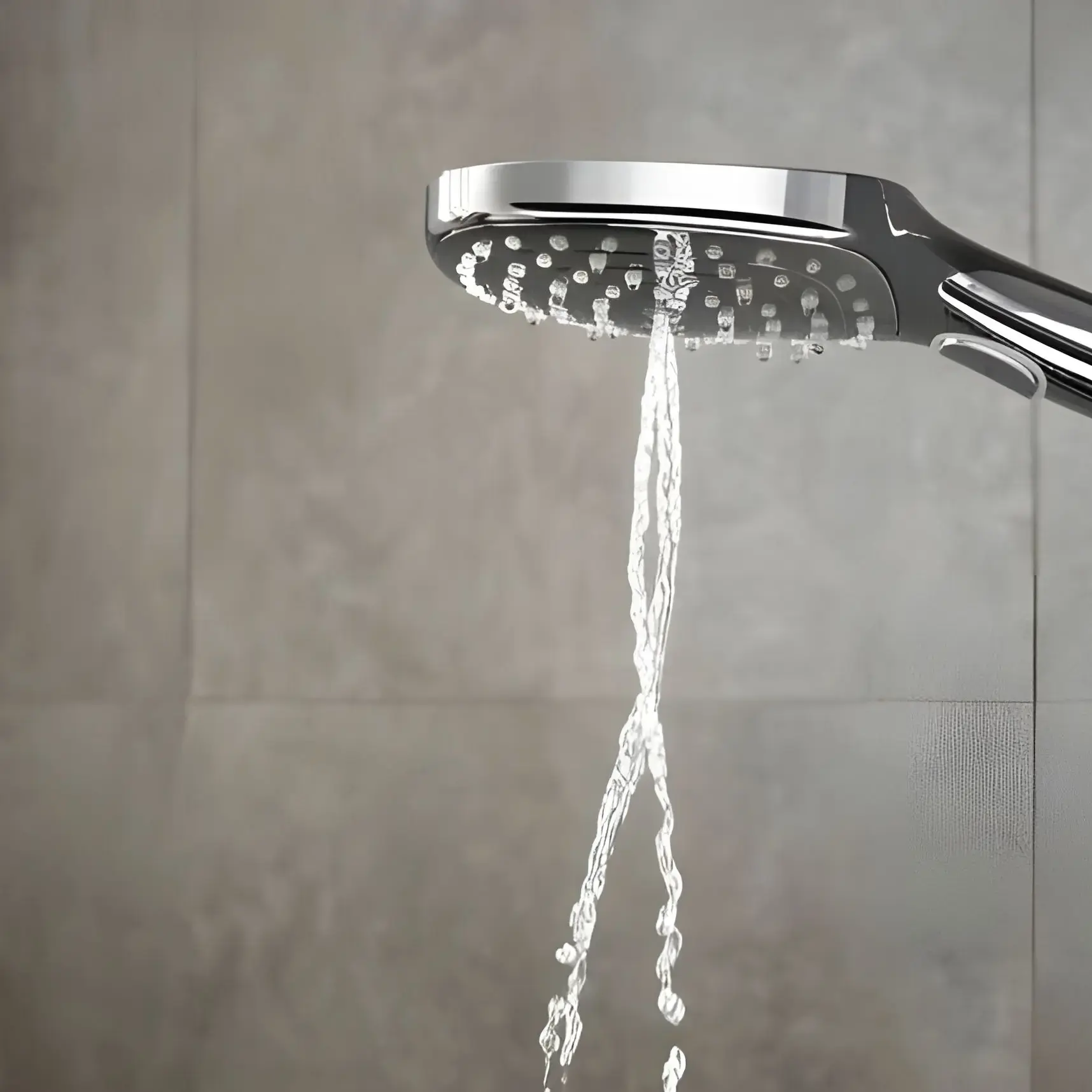 Ручний душ 3jet Raindance Select E Hansgrohe 26521000 Chrome — бічний ракурс