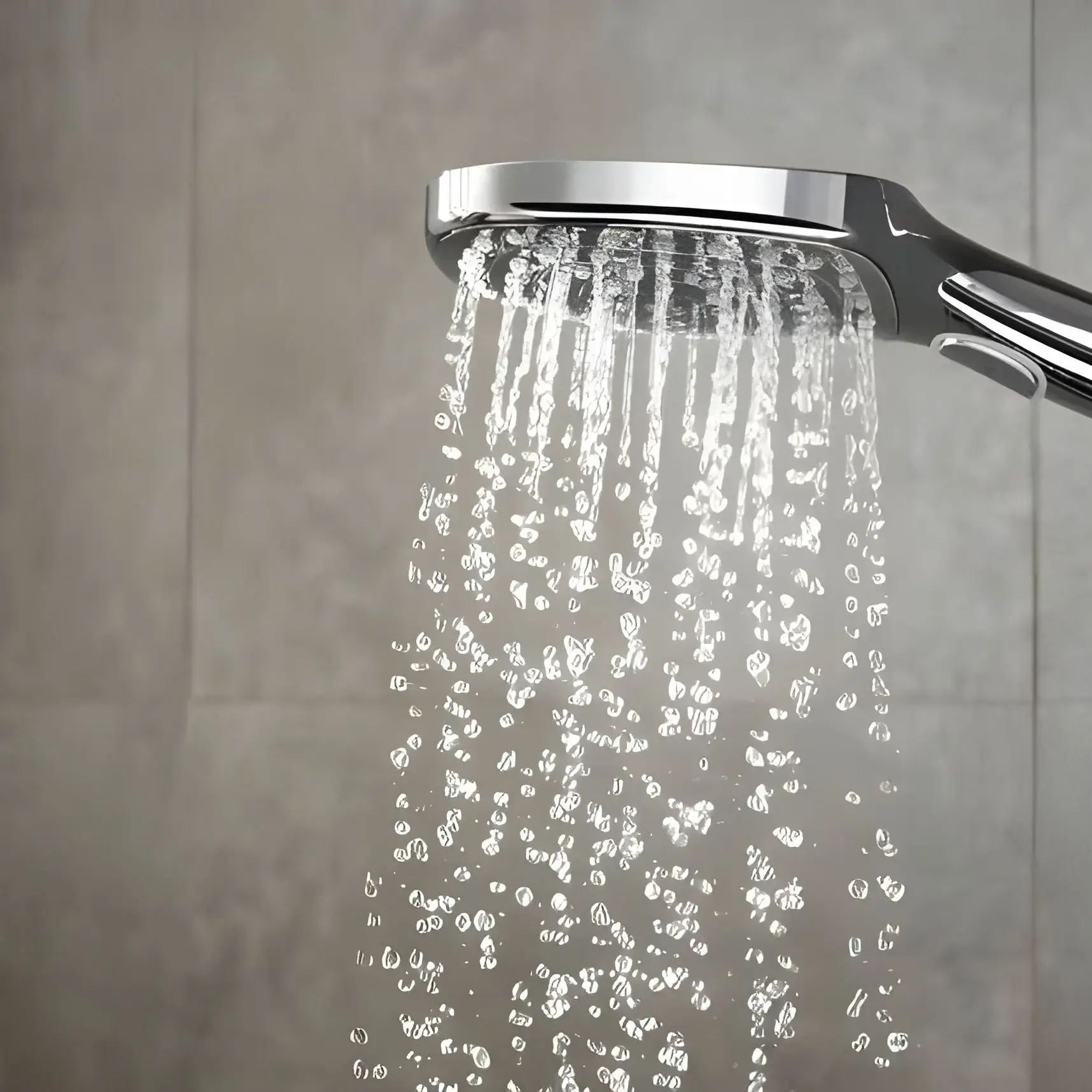 Ручний душ 3jet Raindance Select E Hansgrohe 26521000 Chrome — вид згори
