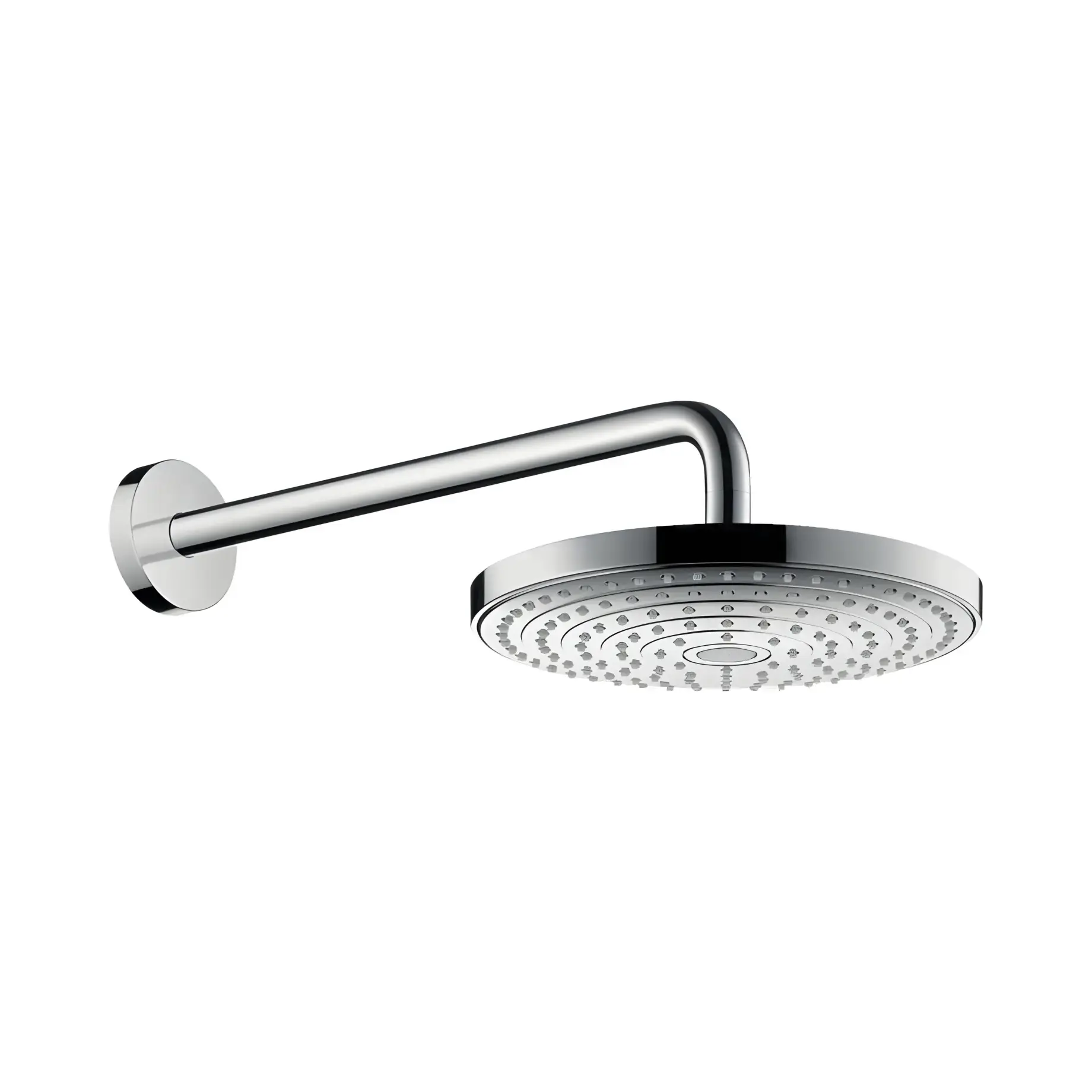 Верхній душ 2jet Raindance Select S Hansgrohe 26470000 — вид на білому тлі