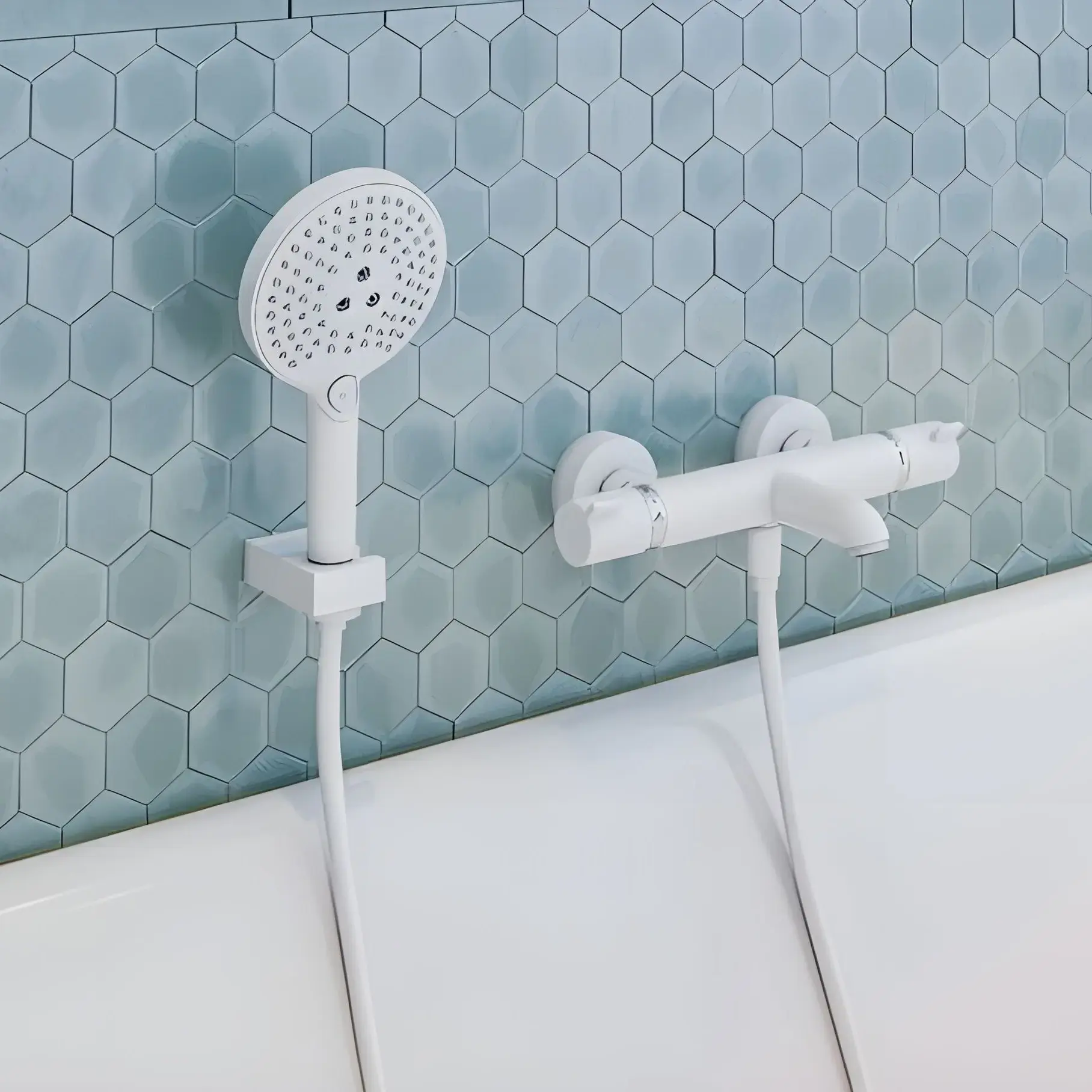 Ручний душ 3jet Raindance Select S Hansgrohe 26530700 White Matt — вид спереду