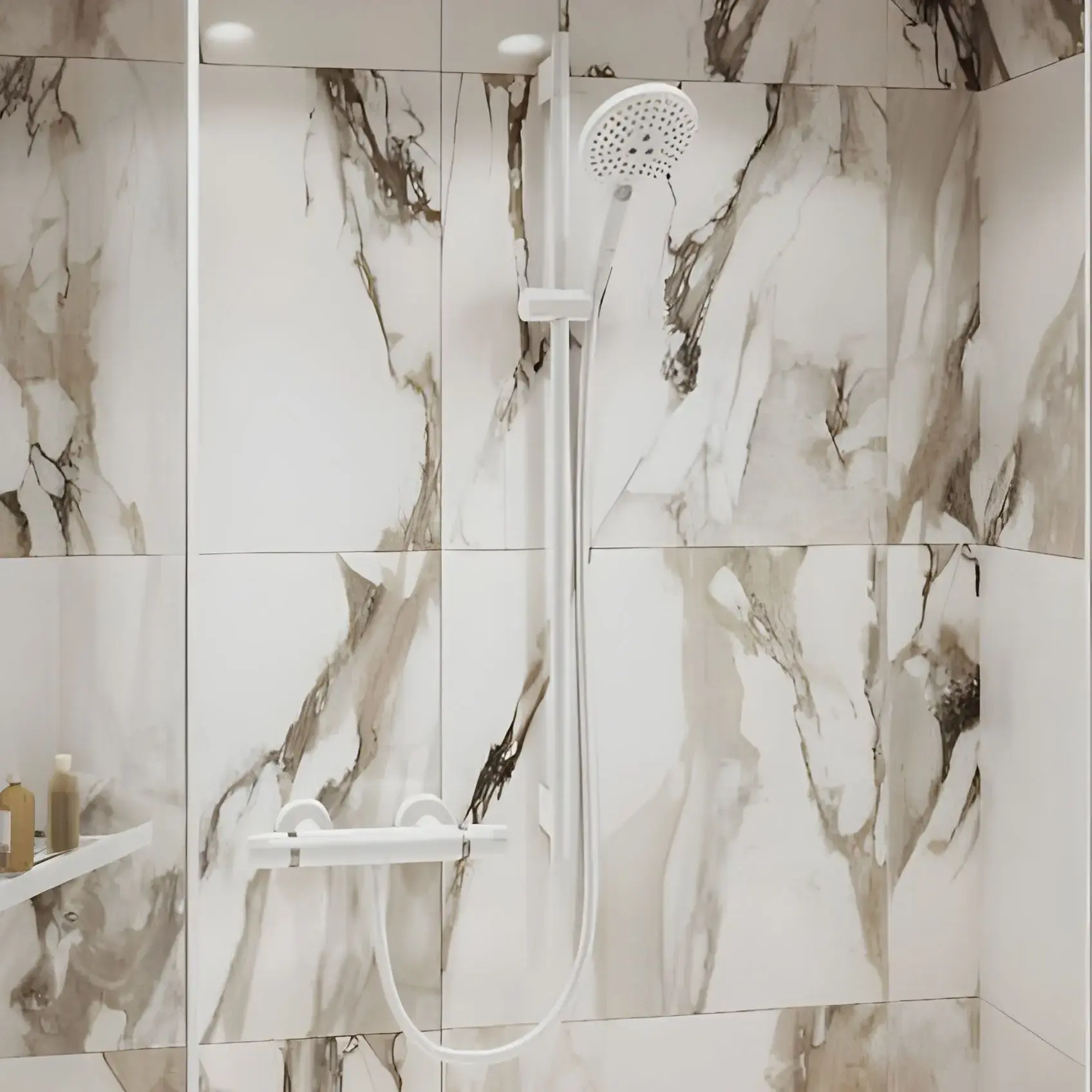 Ручний душ 3jet Raindance Select S Hansgrohe 26530700 White Matt — бічний ракурс