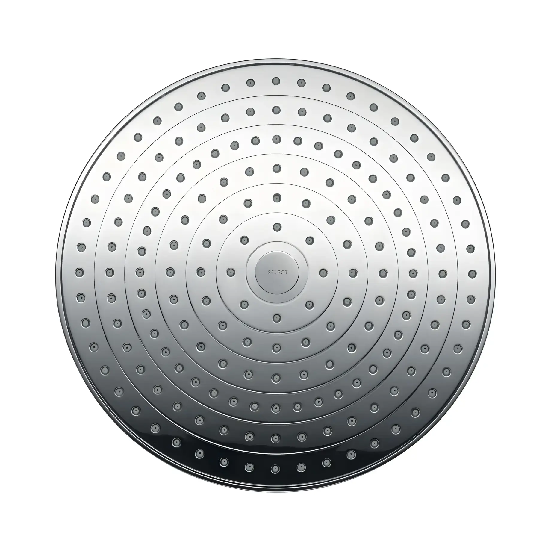 Верхній душ 2jet Raindance Select S Hansgrohe 27337000 Chrome — вид спереду