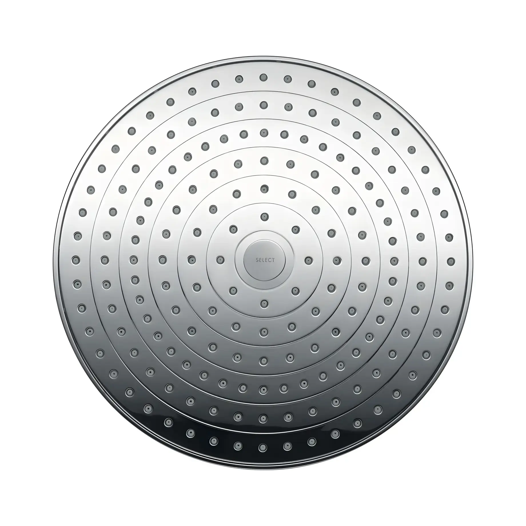 Верхній душ 2jet Raindance Select S Hansgrohe 27378000 Chrome — вид спереду