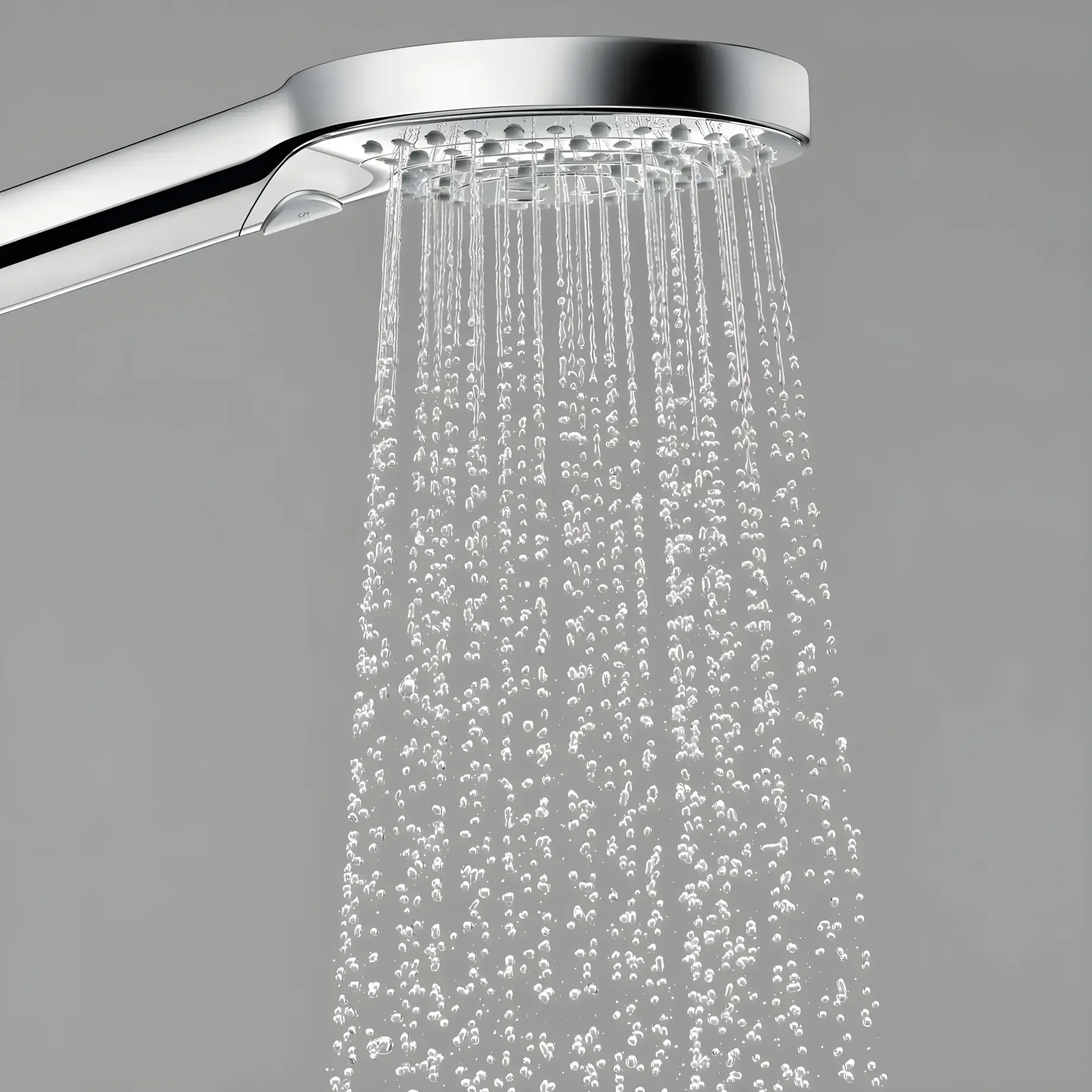 Душова система з термостатом Raindance Select S Hansgrohe 27633000 Chrome — вид згори