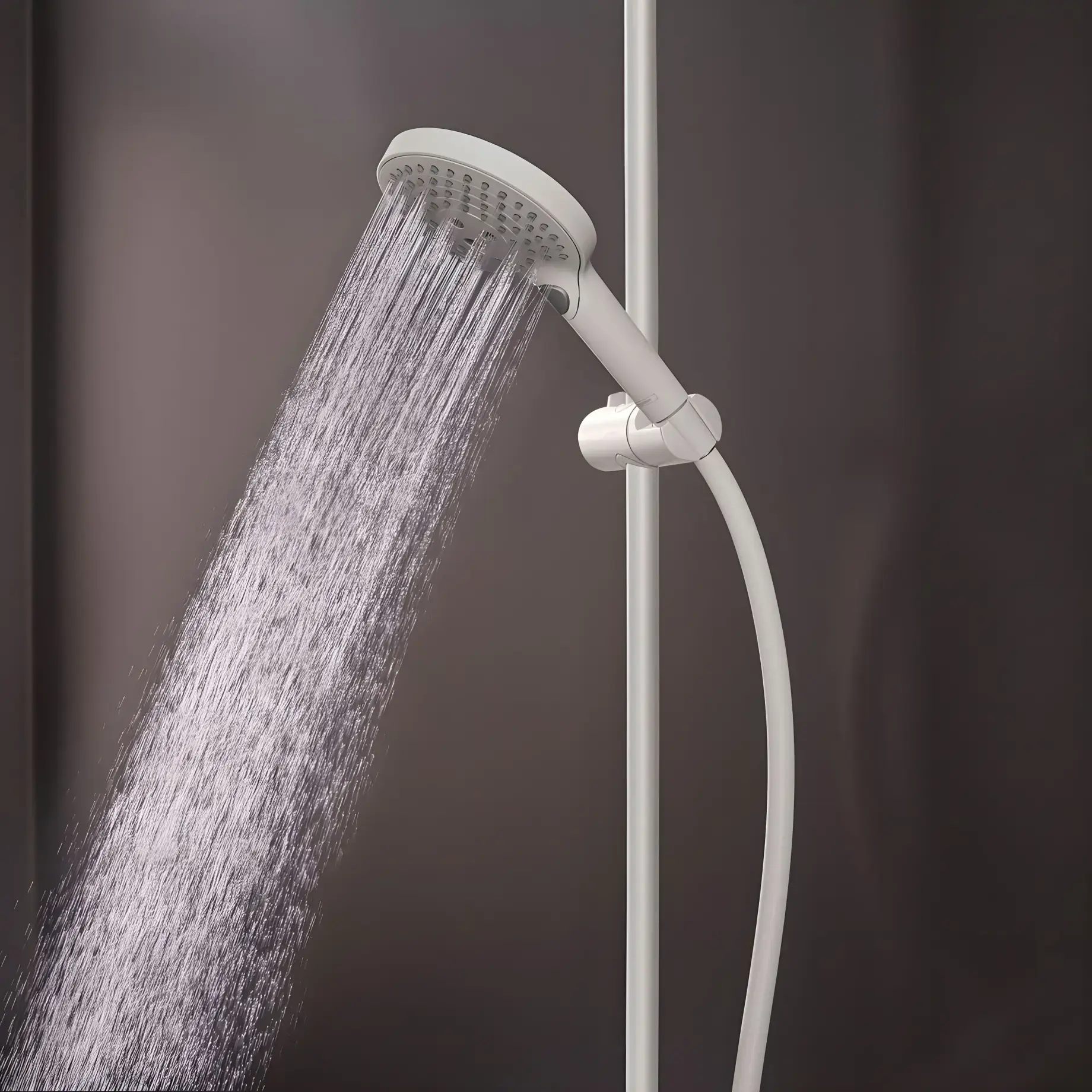 Душова система з термостатом Raindance Select S Hansgrohe 27633700 White Matt — вид згори