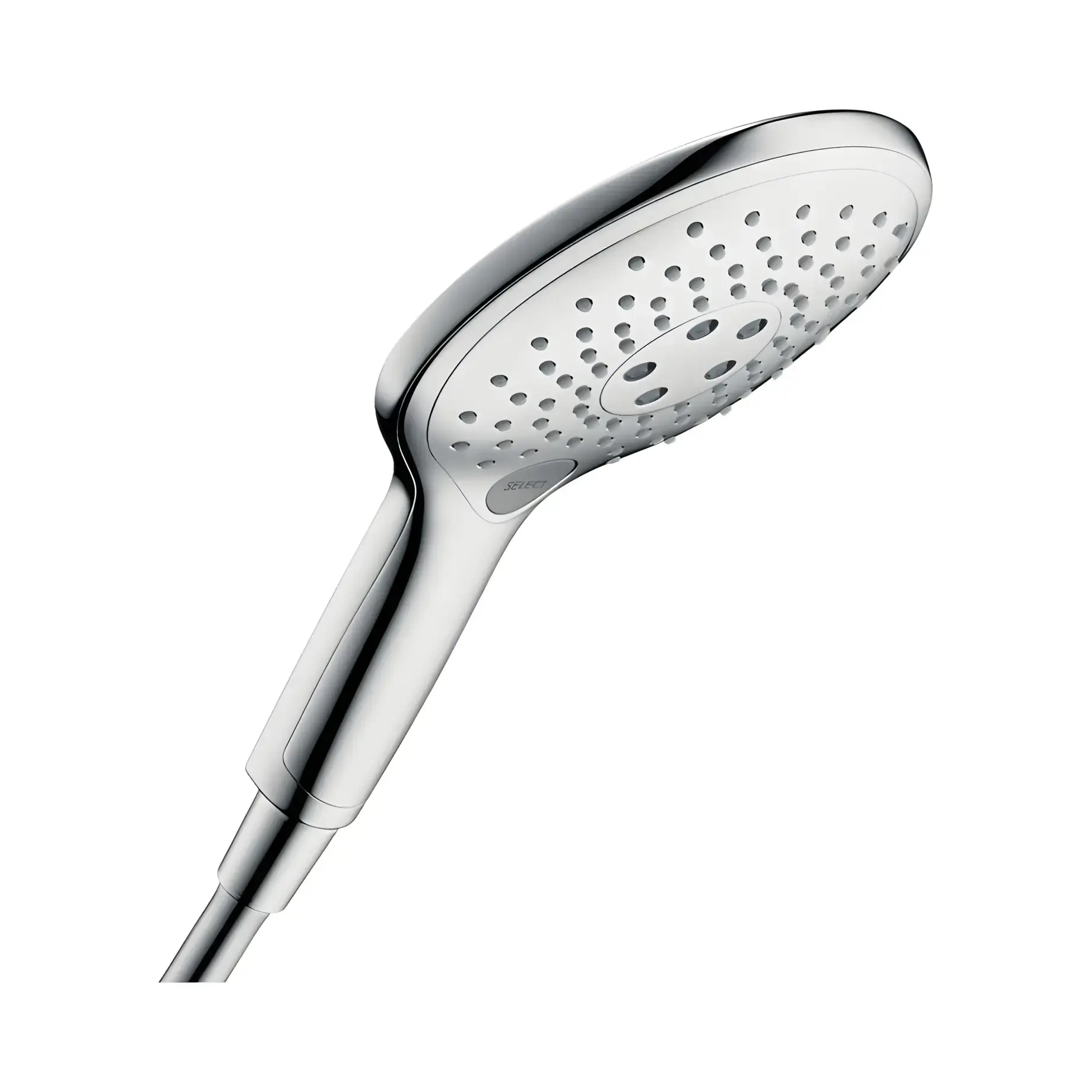 Ручний душ 3jet Raindance Select S Hansgrohe 28588000 Chrome — вид на білому тлі