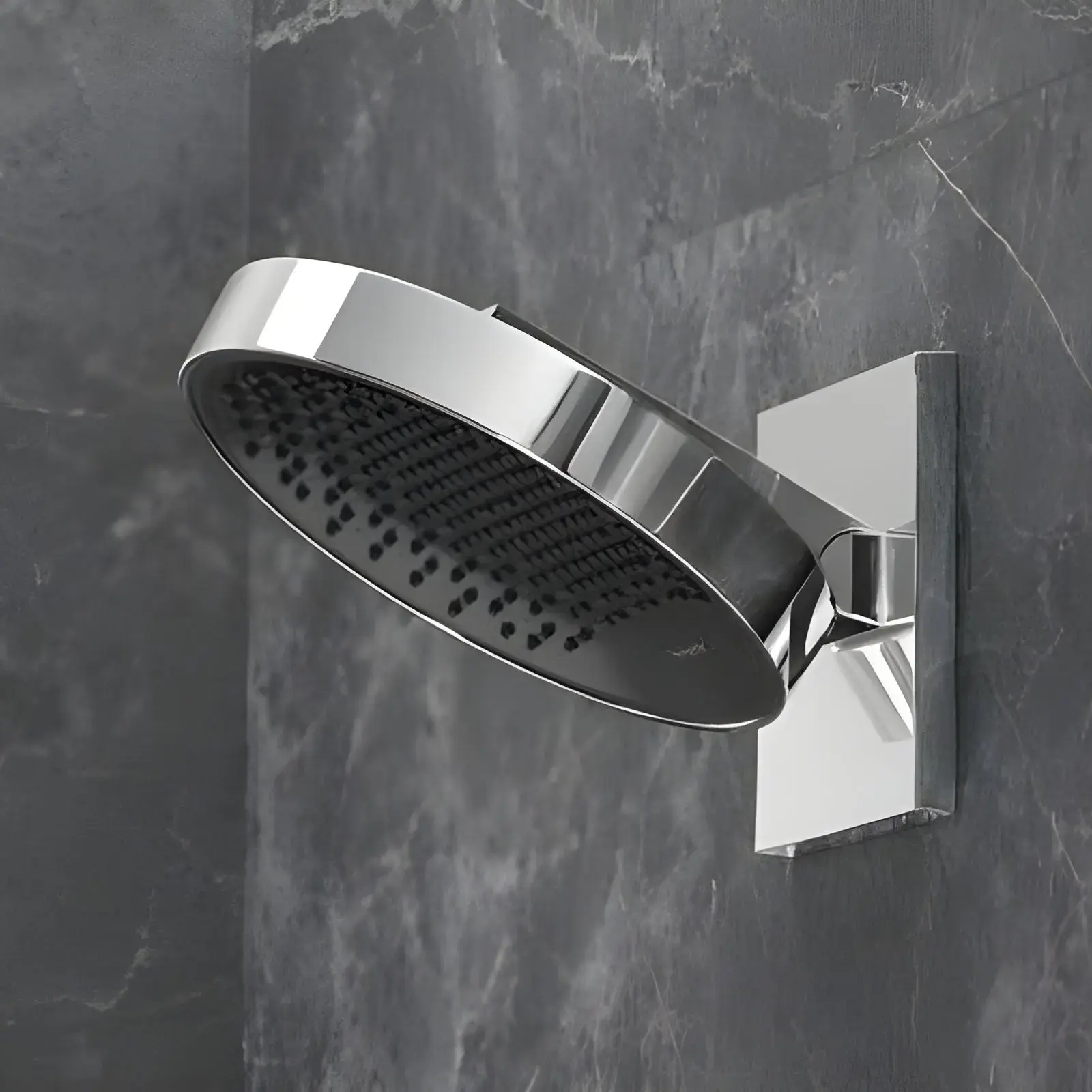 Верхній душ 1jet Rainfinity Hansgrohe 26226000 Chrome — вид спереду