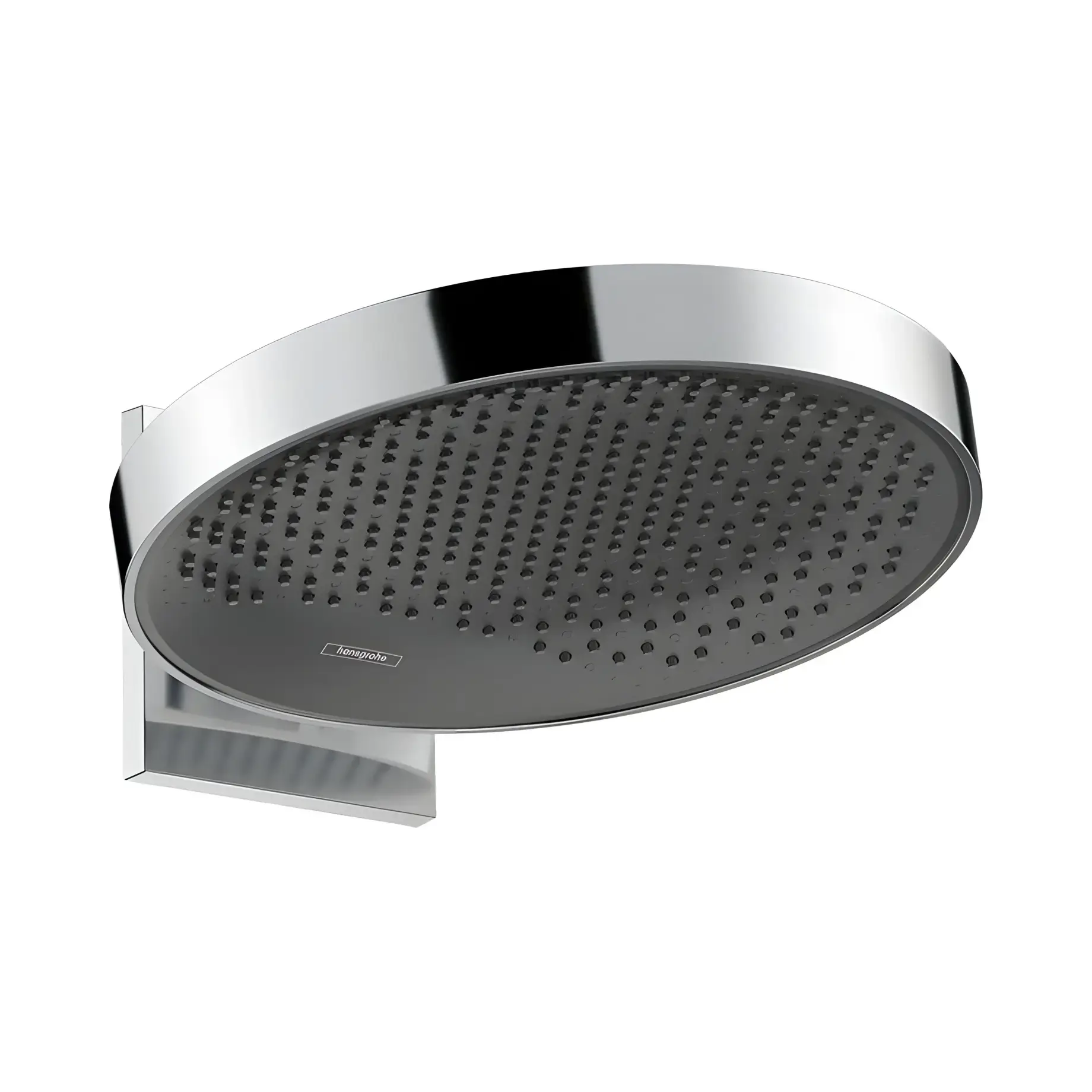 Верхній душ 1jet Rainfinity Hansgrohe 26230000 Chrome — вид на білому тлі