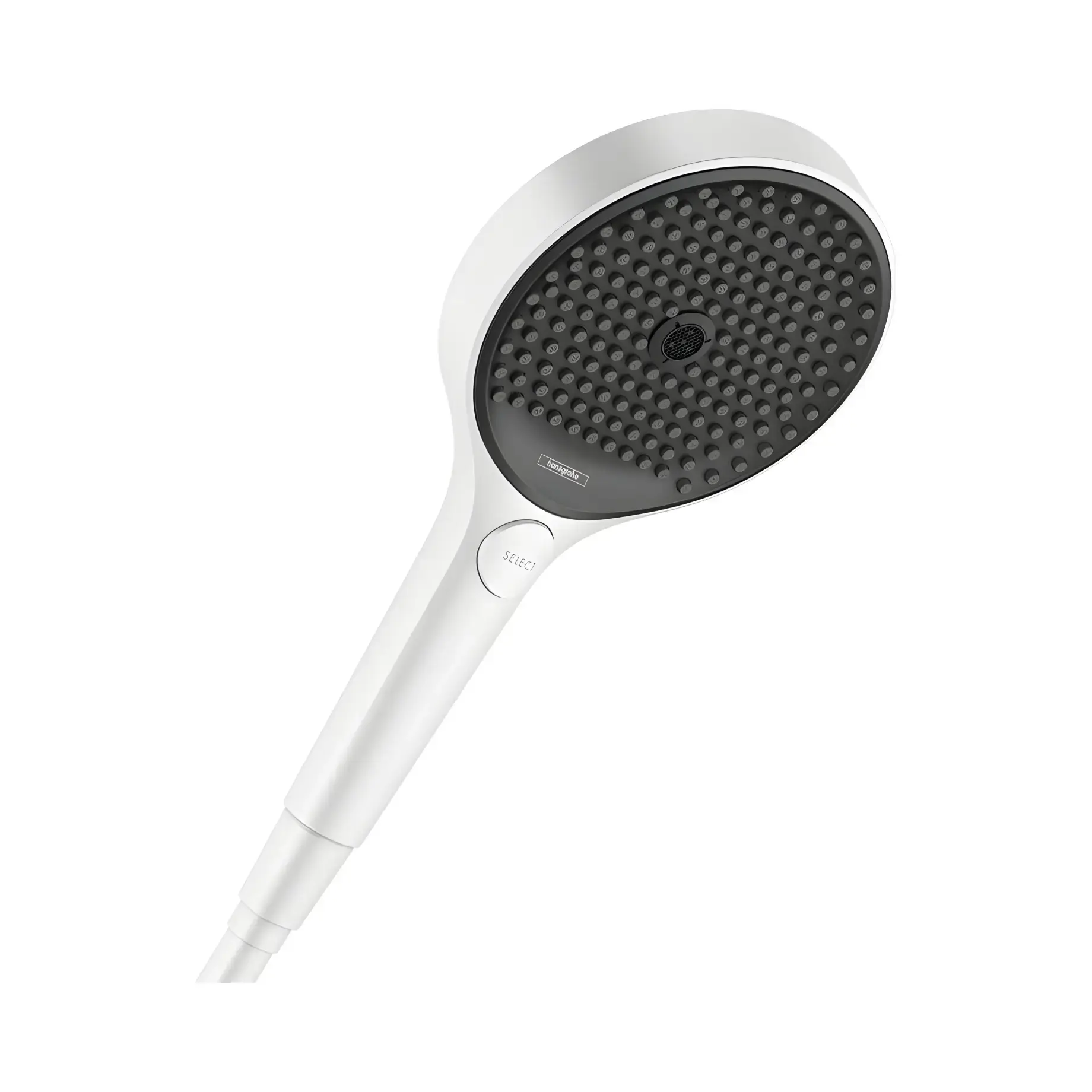 Ручний душ 3jet Rainfinity Hansgrohe 26864700 White Matt — вид на білому тлі
