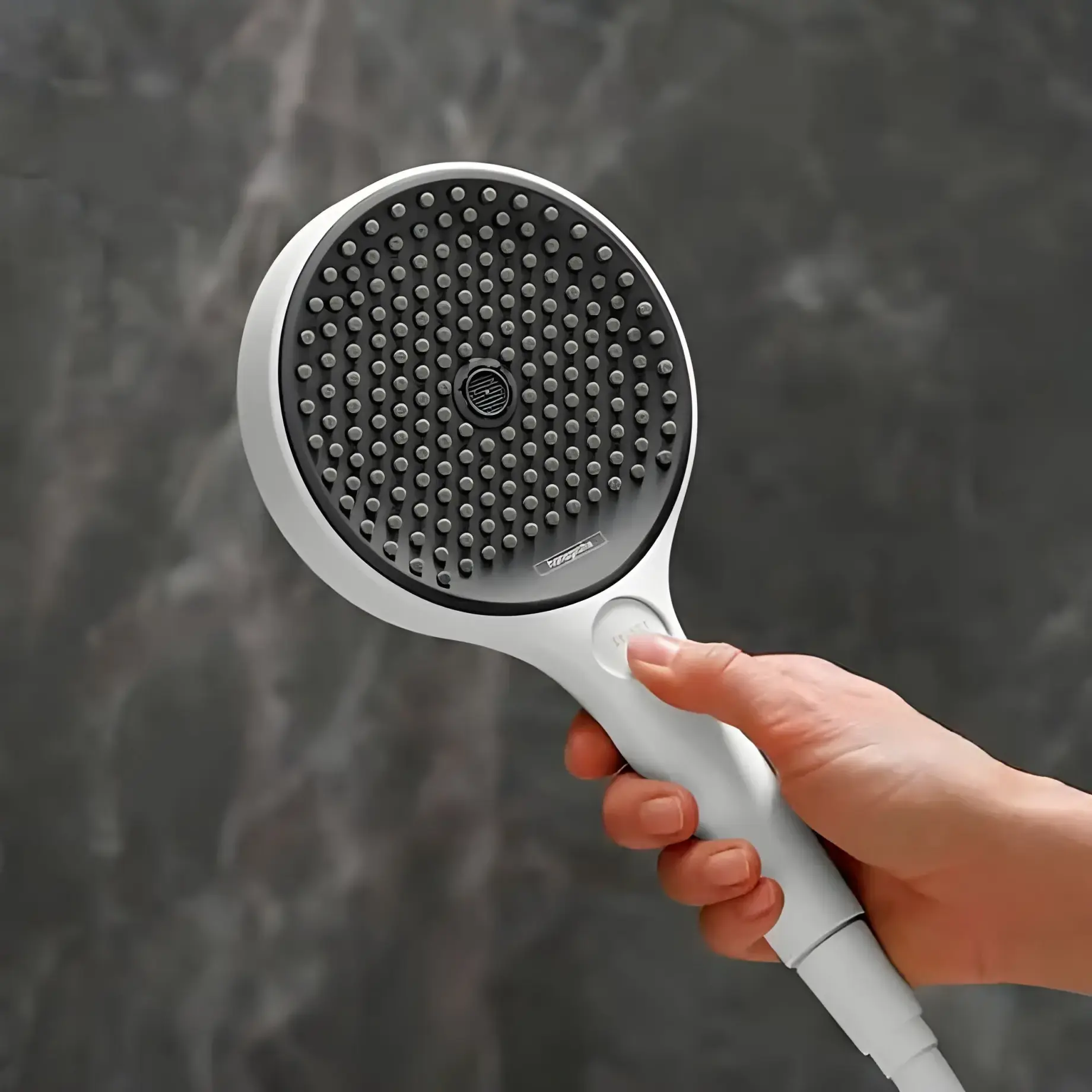 Ручний душ 3jet Rainfinity Hansgrohe 26865700 White Matt — вид спереду