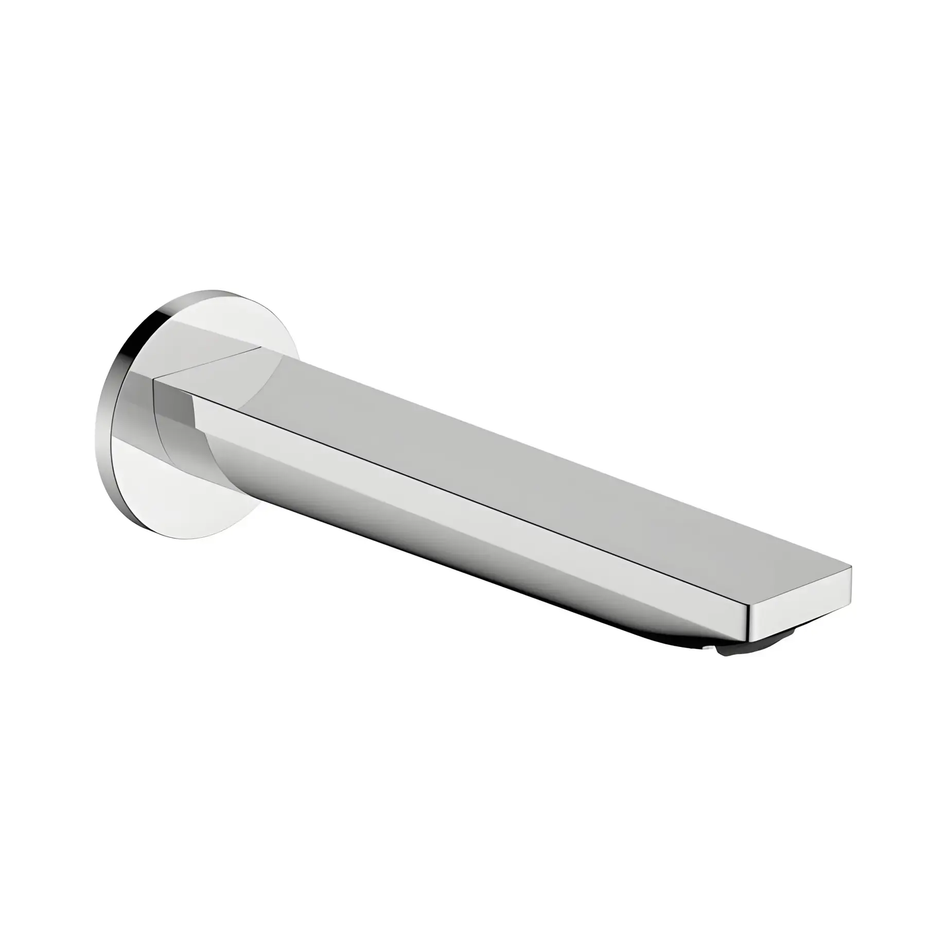 Вилив Rebris E Hansgrohe 72431000 Chrome — вид на білому тлі