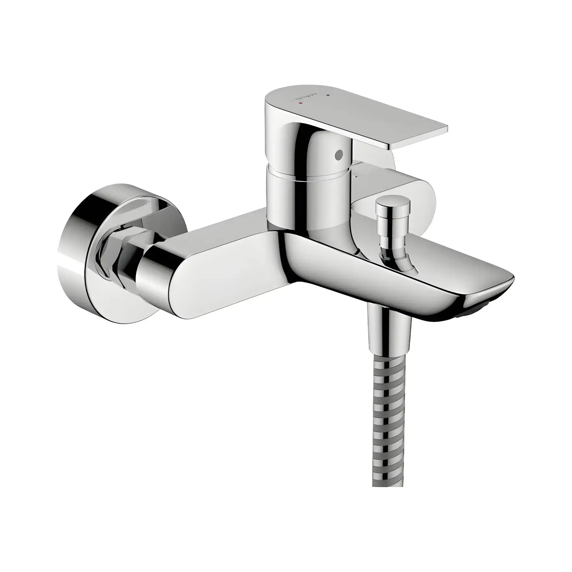 Змішувач для ванни Rebris E Hansgrohe 72450000 Chrome — вид на білому тлі