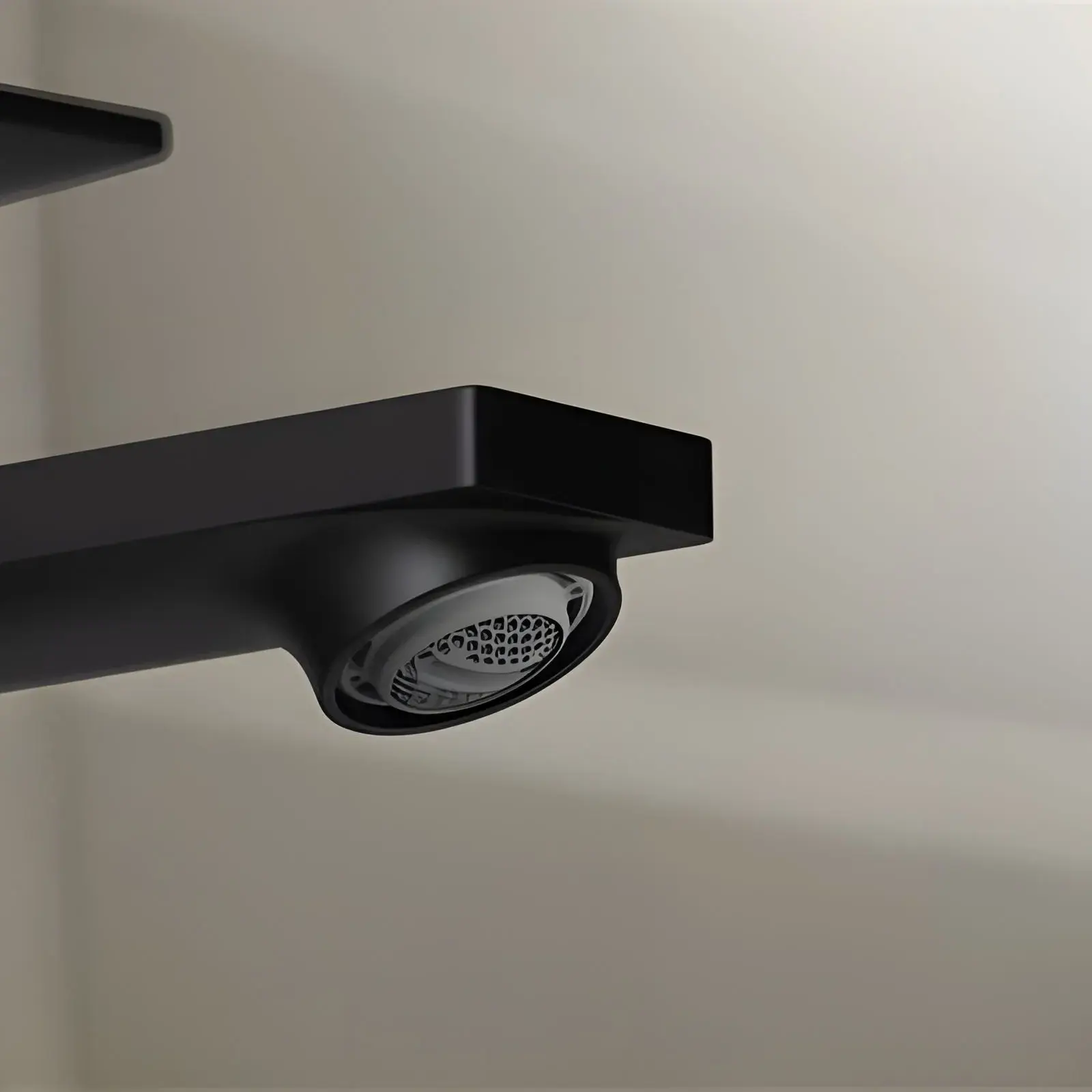 Змішувач для раковини Rebris E Hansgrohe 72560670 Matt Black — ракурс 3/4