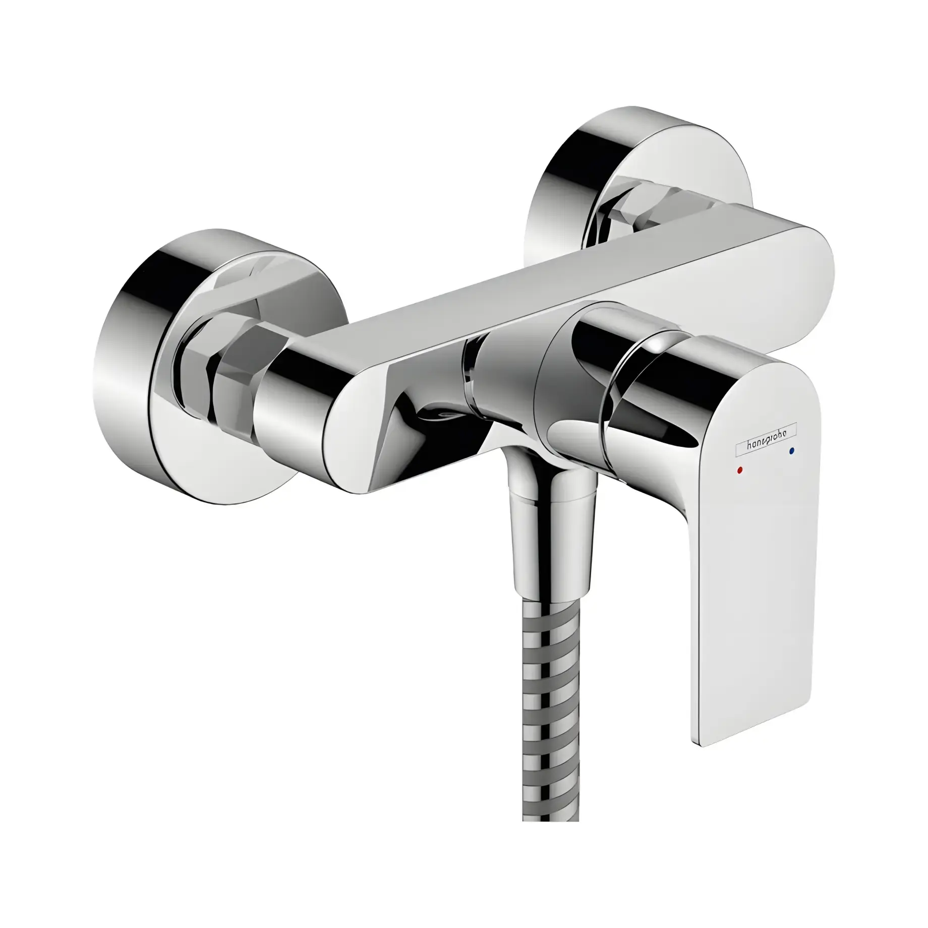 Змішувач для душу Rebris E Hansgrohe 72650000 Chrome — вид на білому тлі