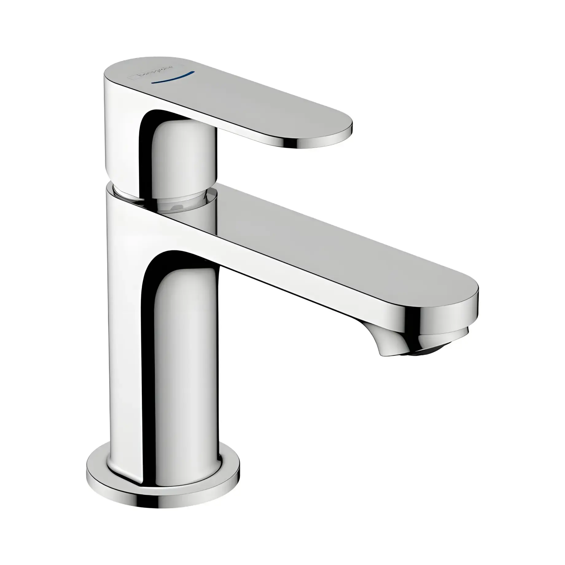 Кран для раковини Rebris S Hansgrohe 72503000 Chrome — вид на білому тлі