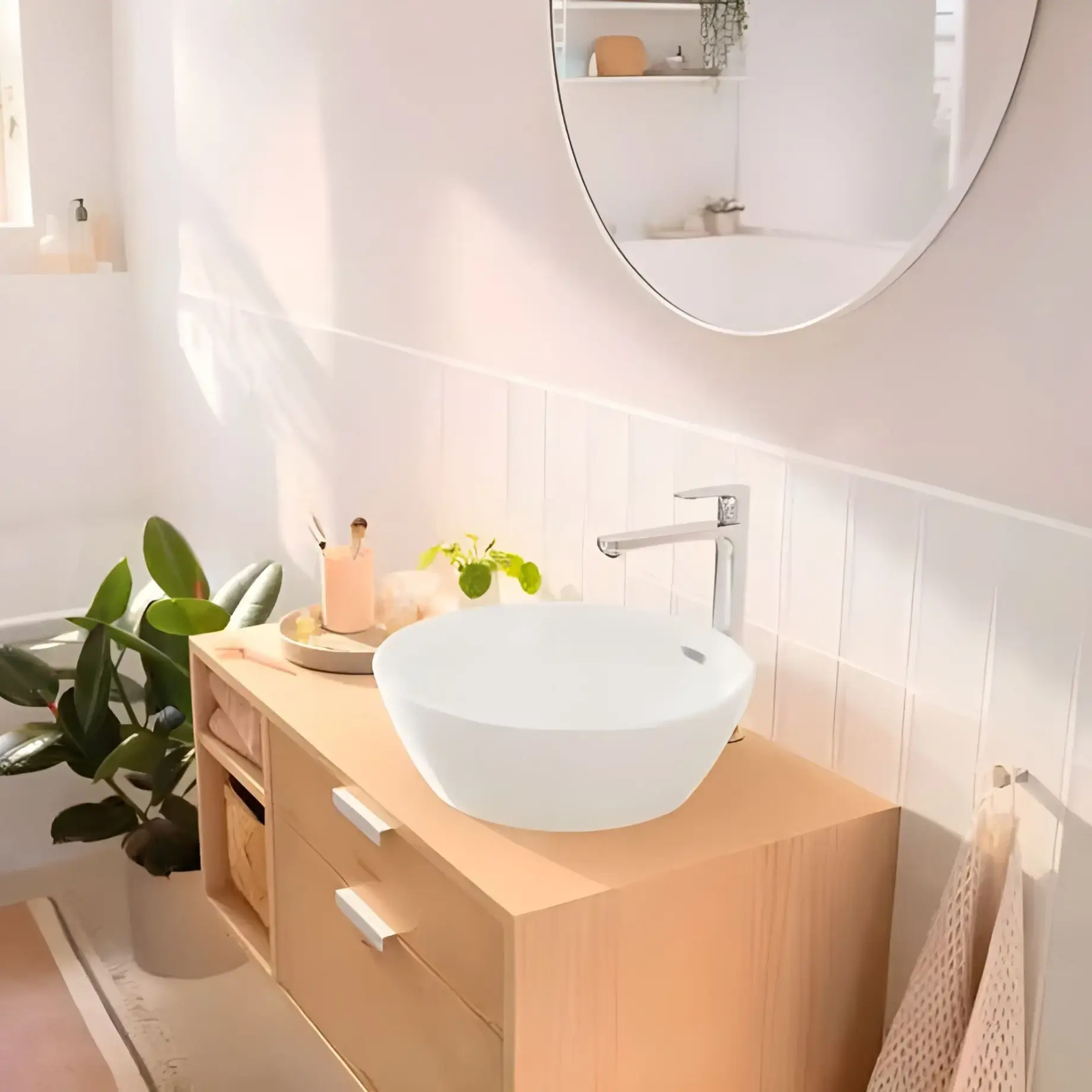 Змішувач для раковини Rebris S Hansgrohe 72582000 — вид спереду