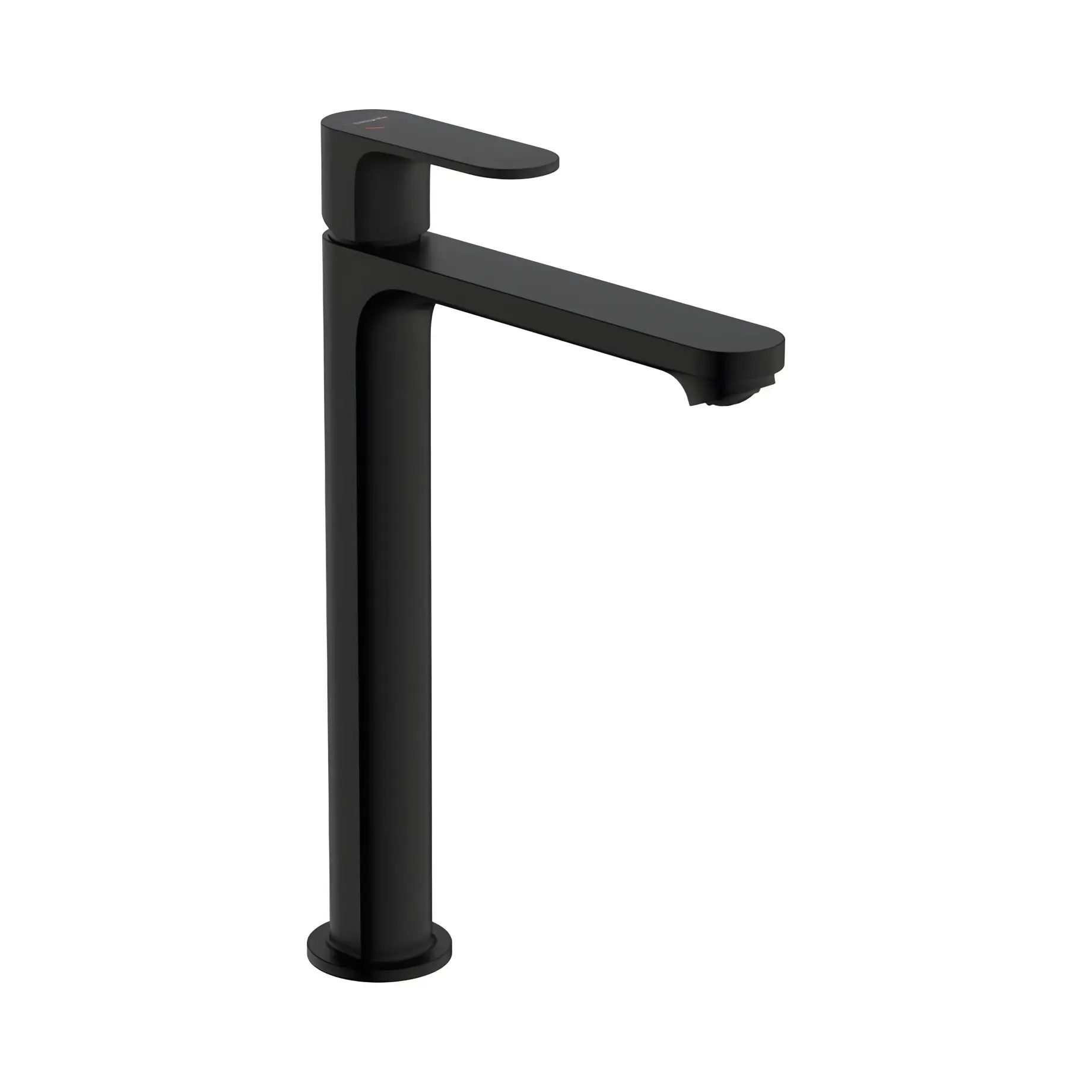 Змішувач для раковини Rebris S Hansgrohe 72590670 Matt Black — вид на білому тлі