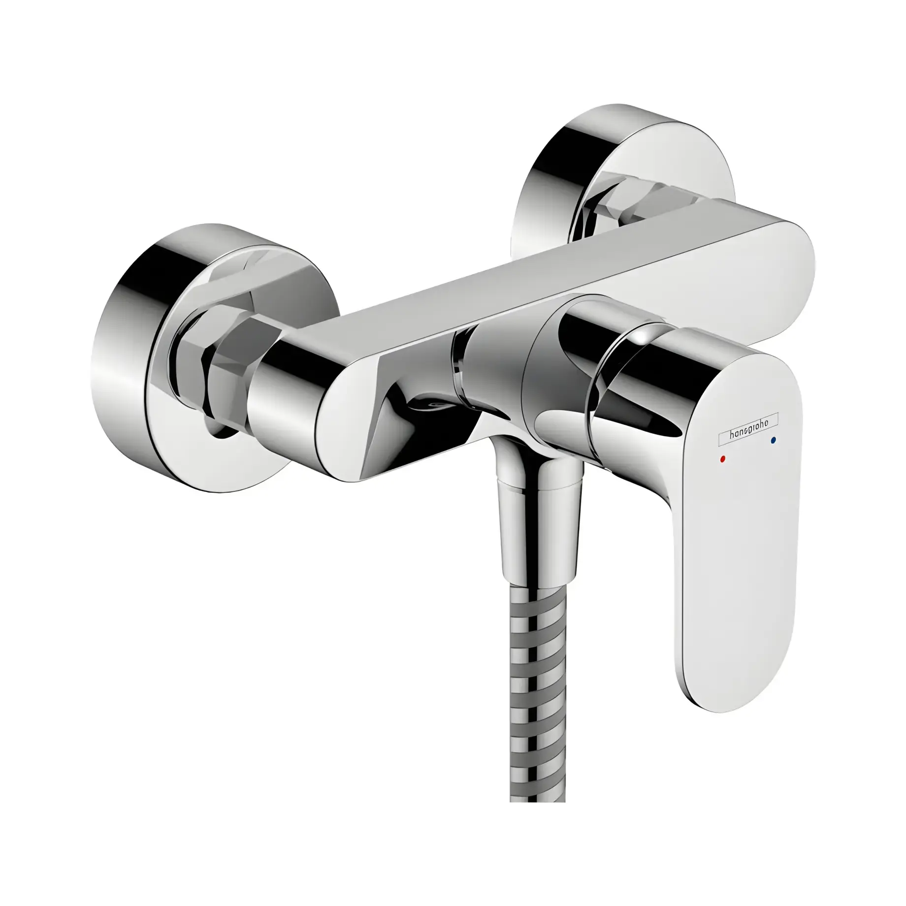 Змішувач для душу Rebris S Hansgrohe 72640000 Chrome — вид на білому тлі