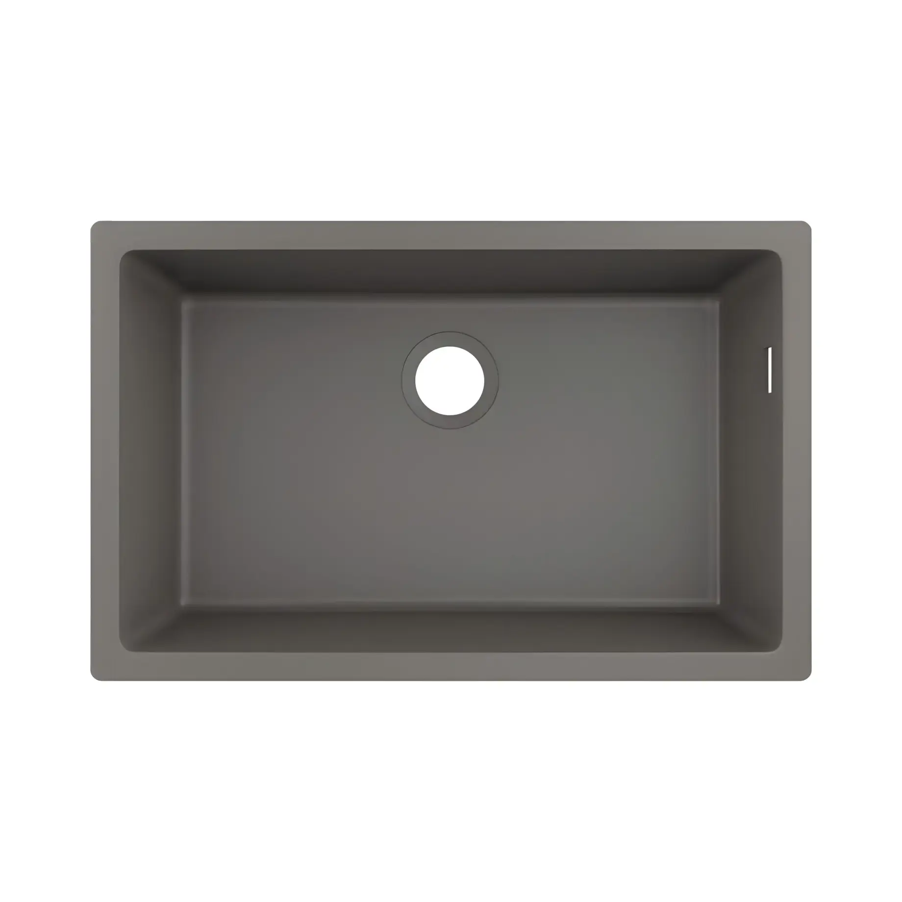 Кухонна мийка S51 S510-U660 Hansgrohe 43432290 Stone Grey — вид на білому тлі