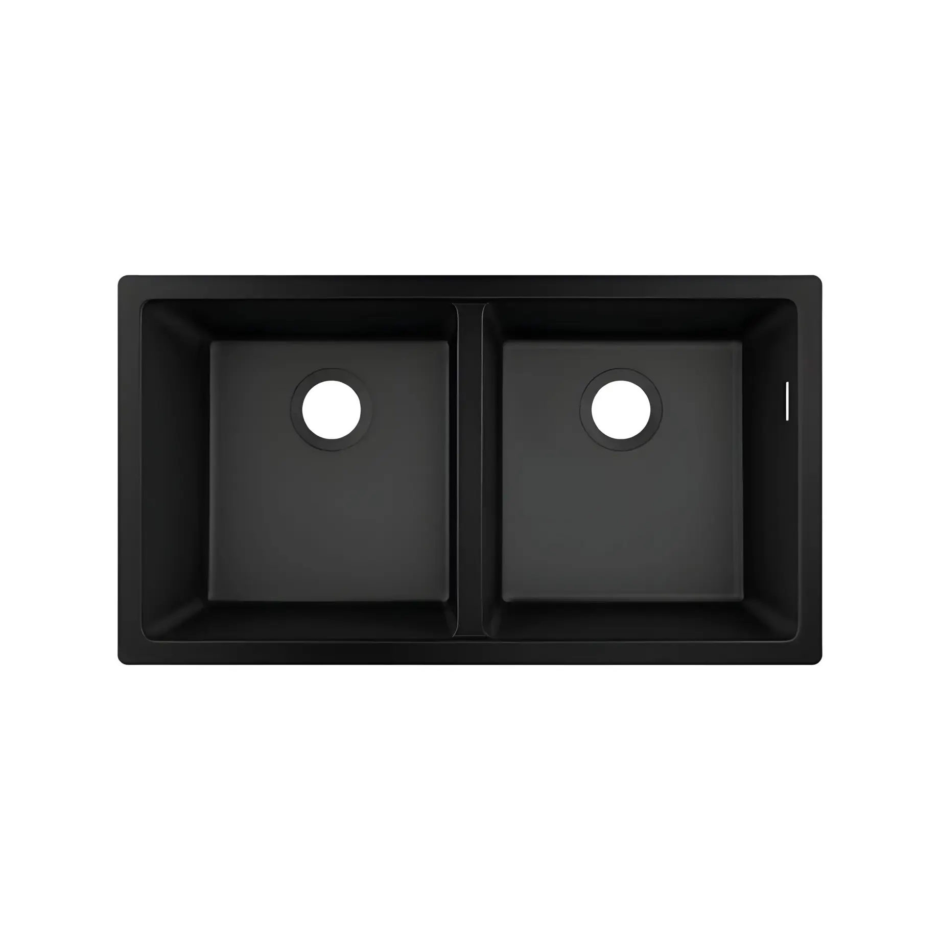 Кухонна мийка S51 S510-U770 Hansgrohe 43434170 Graphite Black — вид на білому тлі