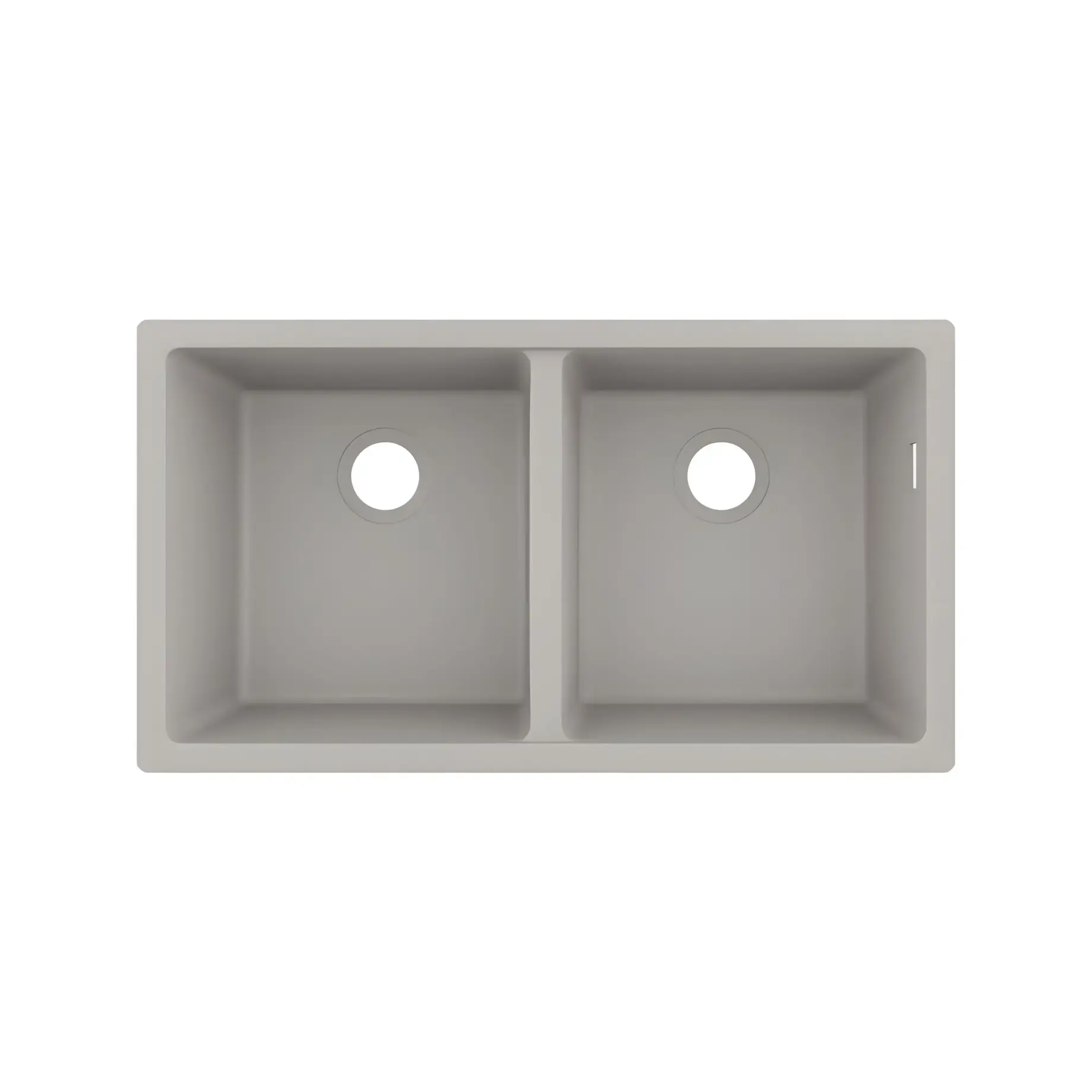 Кухонна мийка S51 S510-U770 Hansgrohe 43434380 Concrete Grey — вид на білому тлі
