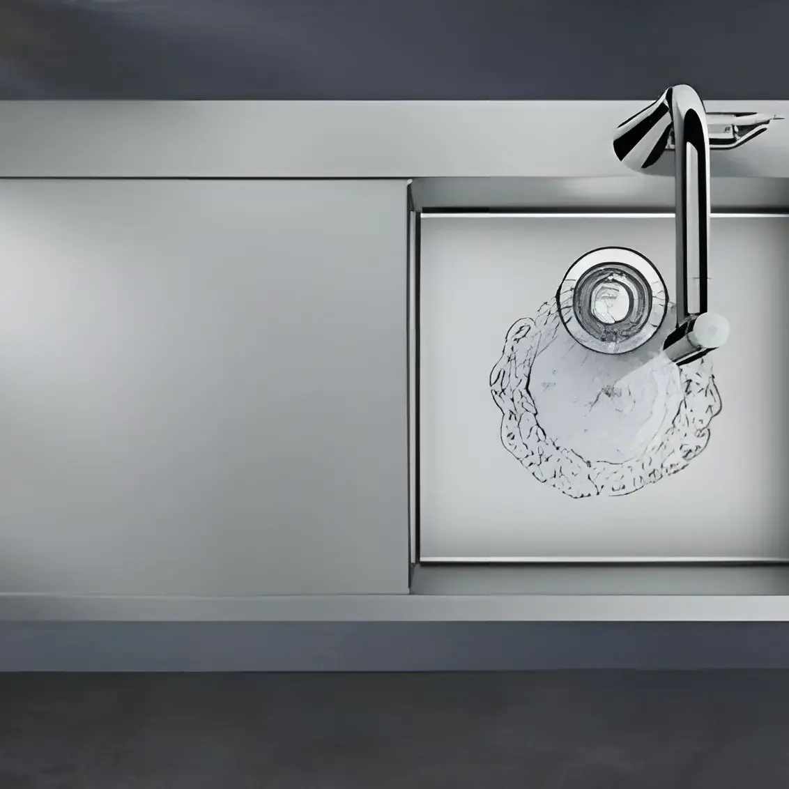 Кухонна мийка S71 S712-F660 Hansgrohe 43306800 — вид спереду