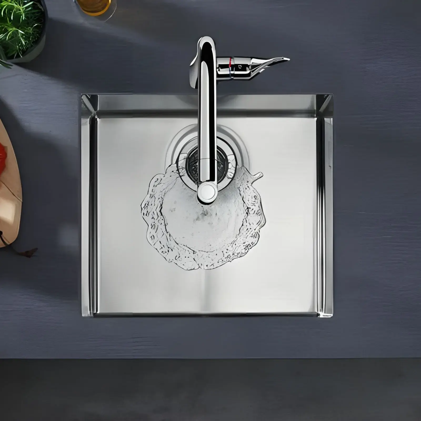 Кухонна мийка S71 S719-U450 Hansgrohe 43426800 — вид спереду