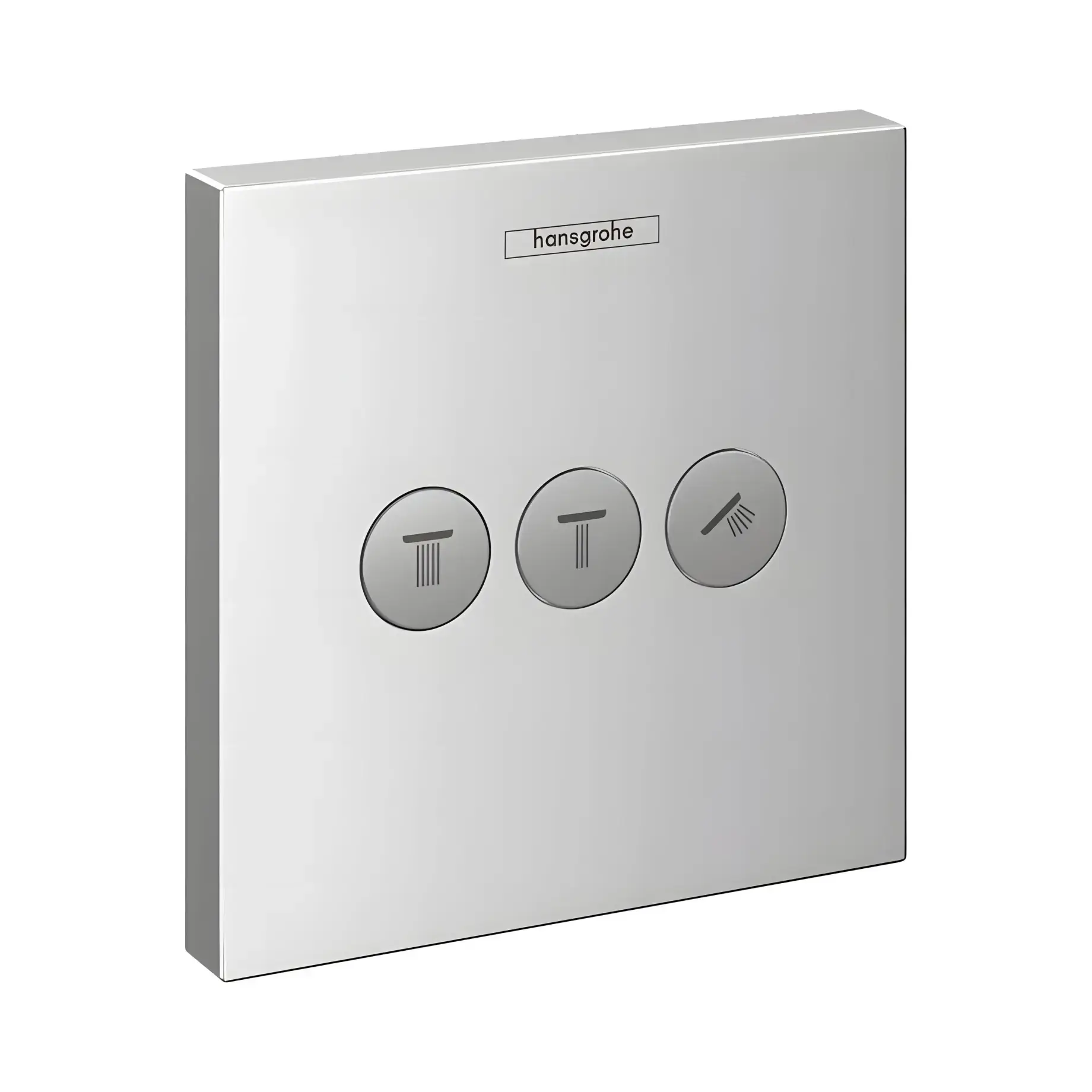 Запірний вентиль для ванни та душу ShowerSelect Hansgrohe 15764000 Chrome — вид на білому тлі