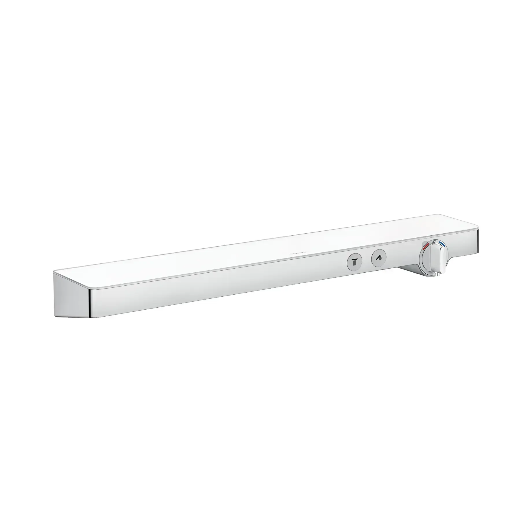 Термостат для душу ShowerTables Select Hansgrohe 13184400 — вид на білому тлі