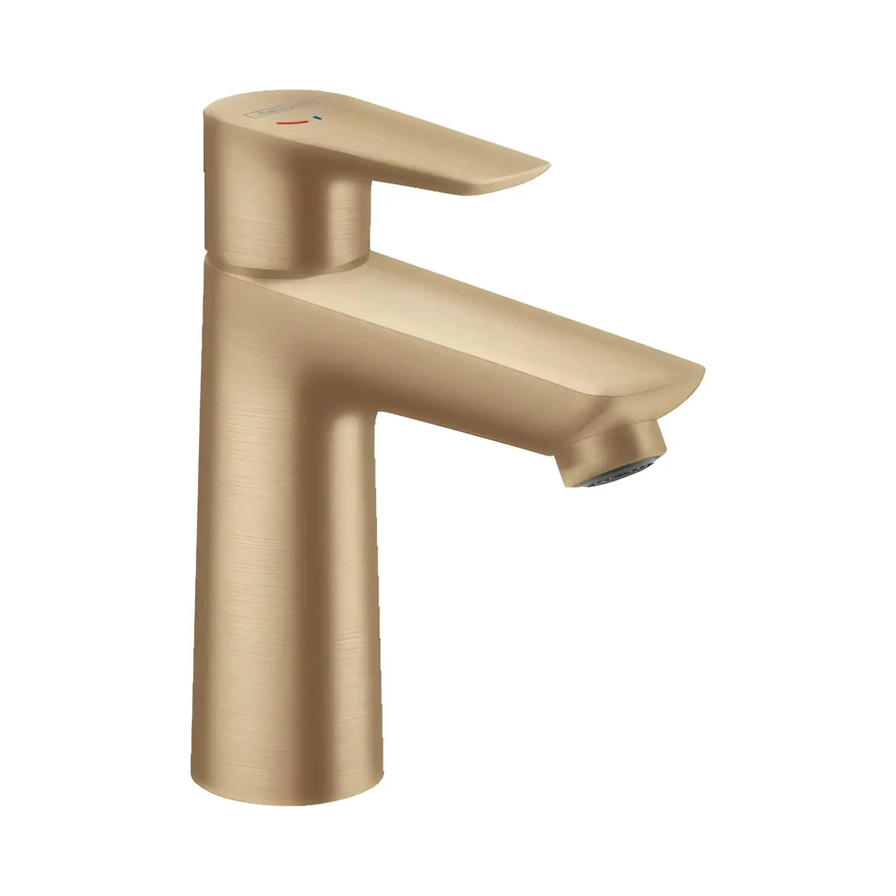 Змішувач для раковини Talis E Hansgrohe 71714140 Brushed Bronze — вид на білому тлі