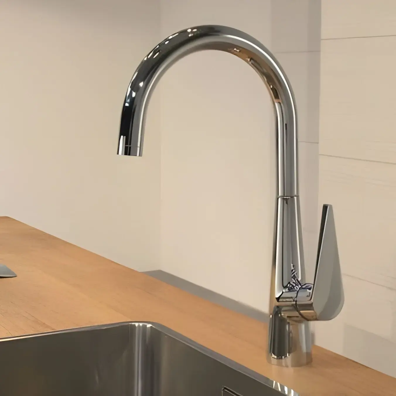 Змішувач для кухні Talis M51 Hansgrohe 72810000 Chrome — вид спереду