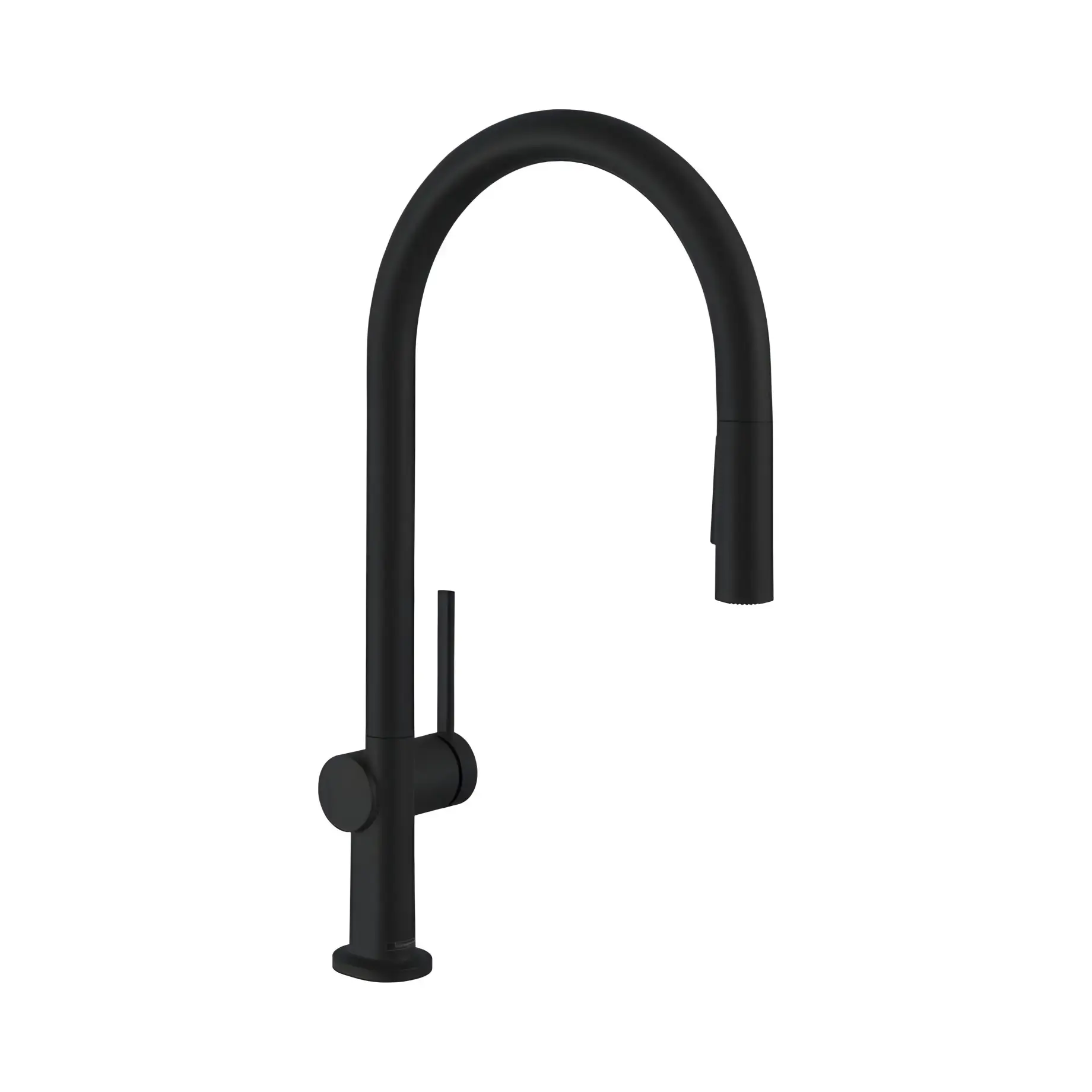 Змішувач для кухні Talis M54 Hansgrohe 72801670 Matt Black — вид на білому тлі