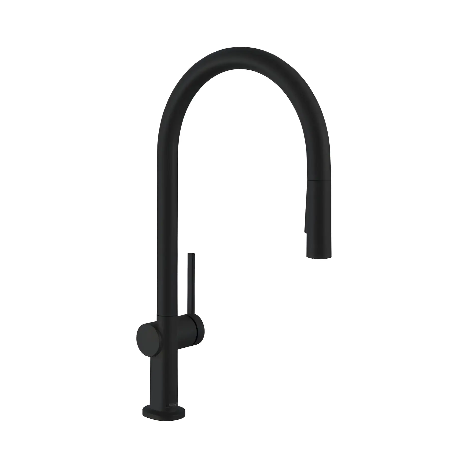 Змішувач для кухні Talis M54 Hansgrohe 72802670 Matt Black — вид на білому тлі