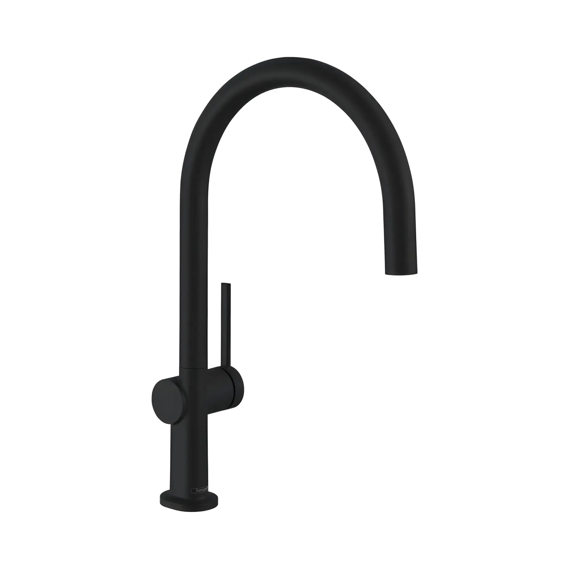 Змішувач для кухні Talis M54 Hansgrohe 72804670 Matt Black — вид на білому тлі