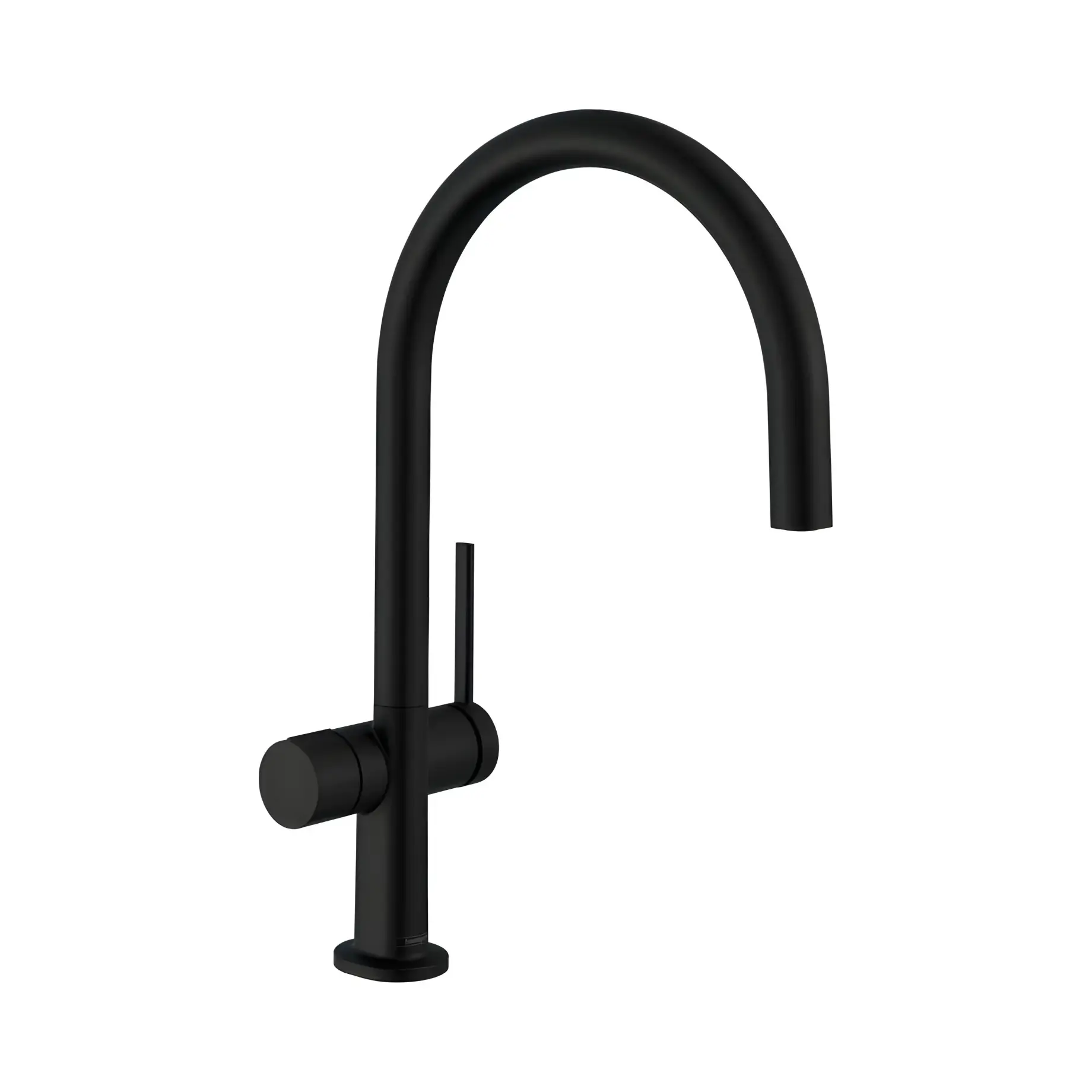 Змішувач для кухні Talis M54 Hansgrohe 72805670 Matt Black — вид на білому тлі