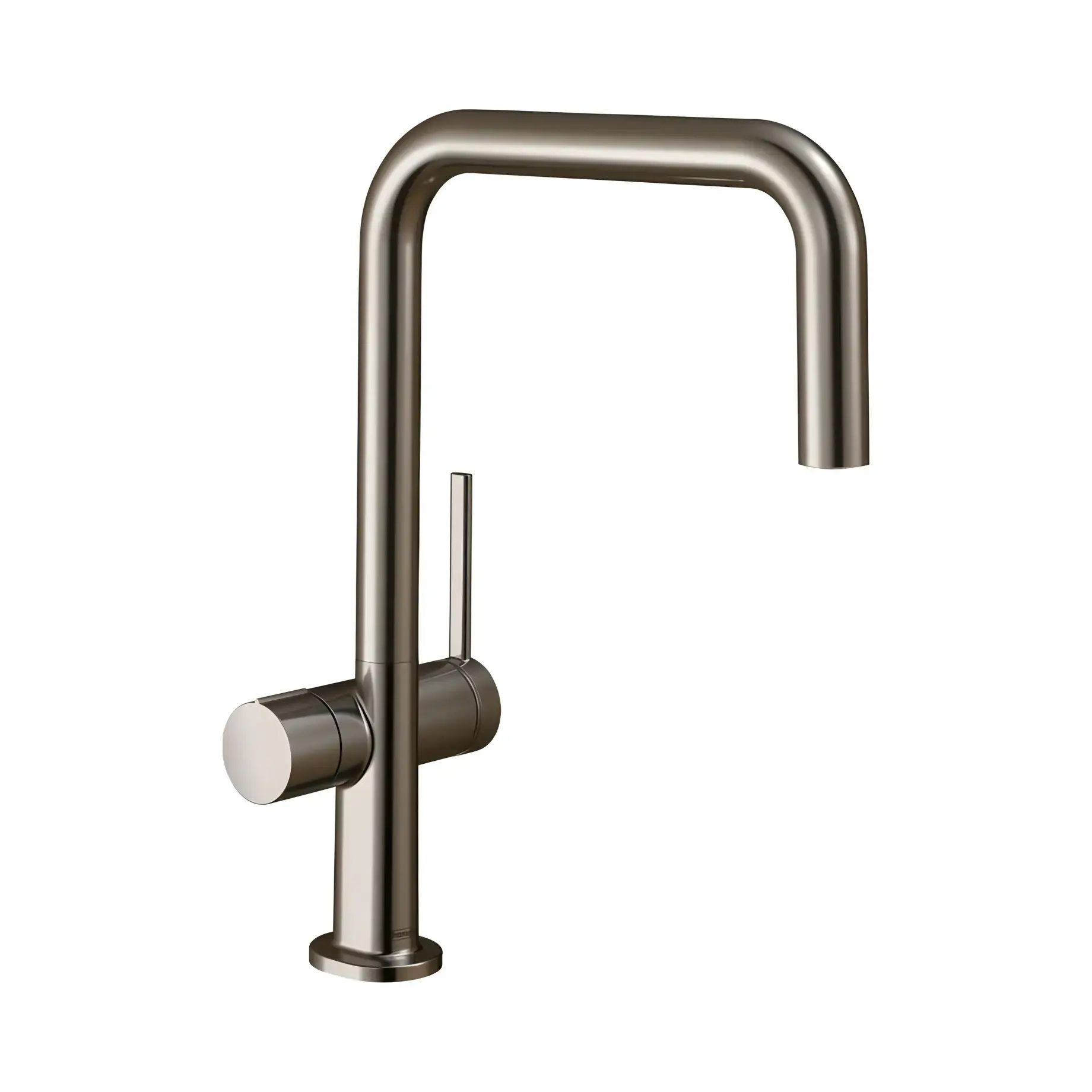 Змішувач для кухні Talis M54 Hansgrohe 72807800 Stainless Steel Finish — вид на білому тлі