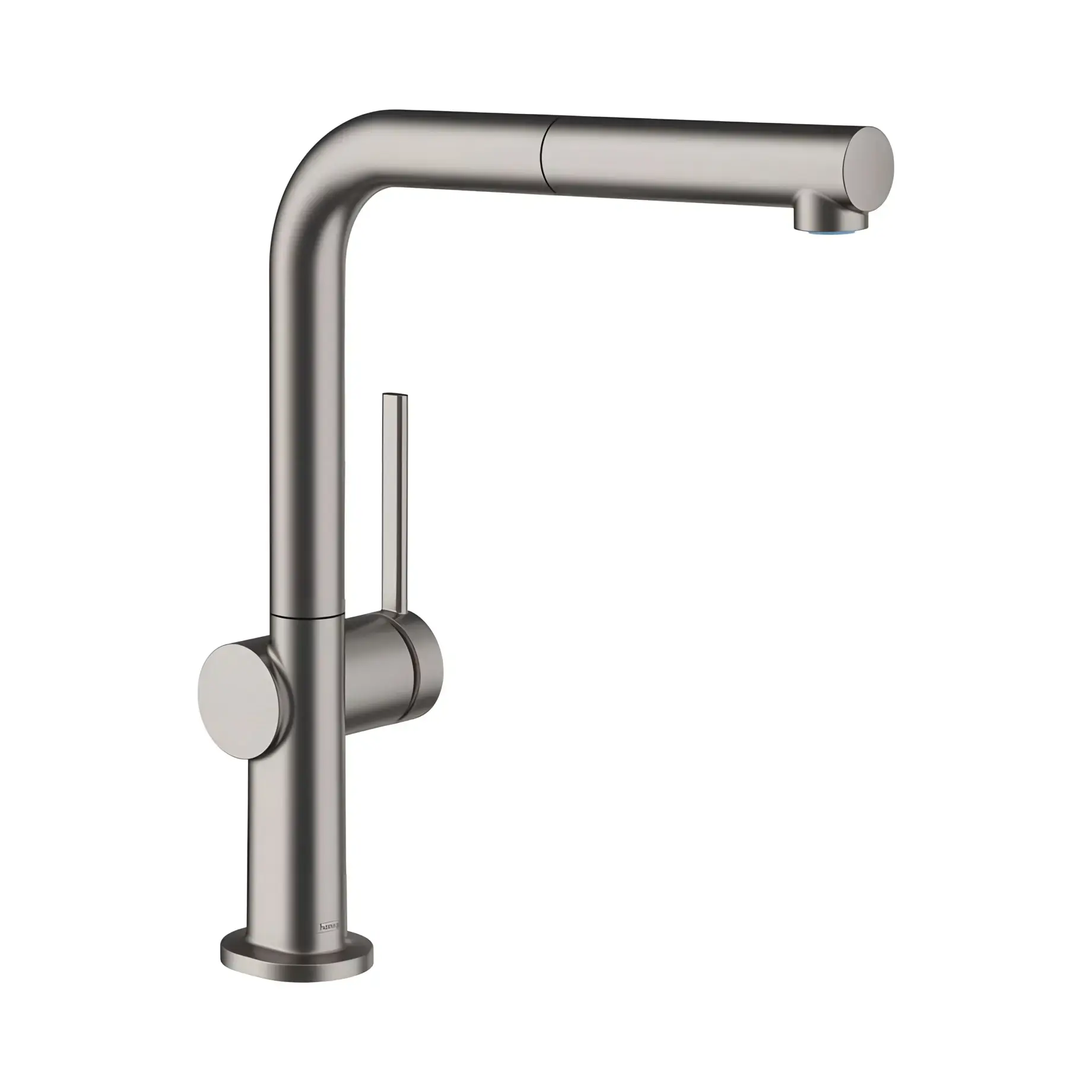 Змішувач для кухні Talis M54 Hansgrohe 72809340 Brushed Black Chrome — вид на білому тлі