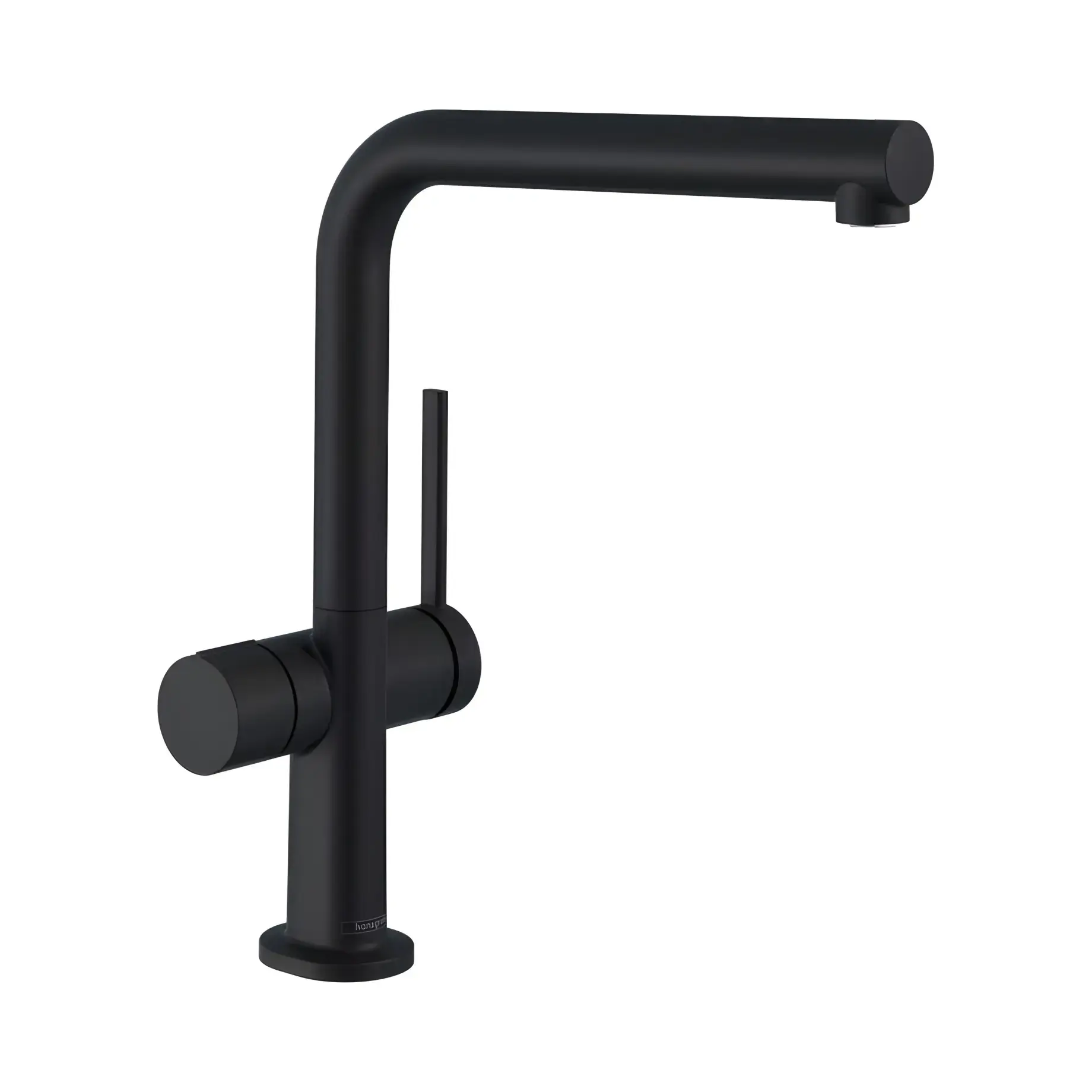 Змішувач для кухні Talis M54 Hansgrohe 72827670 Matt Black — вид на білому тлі