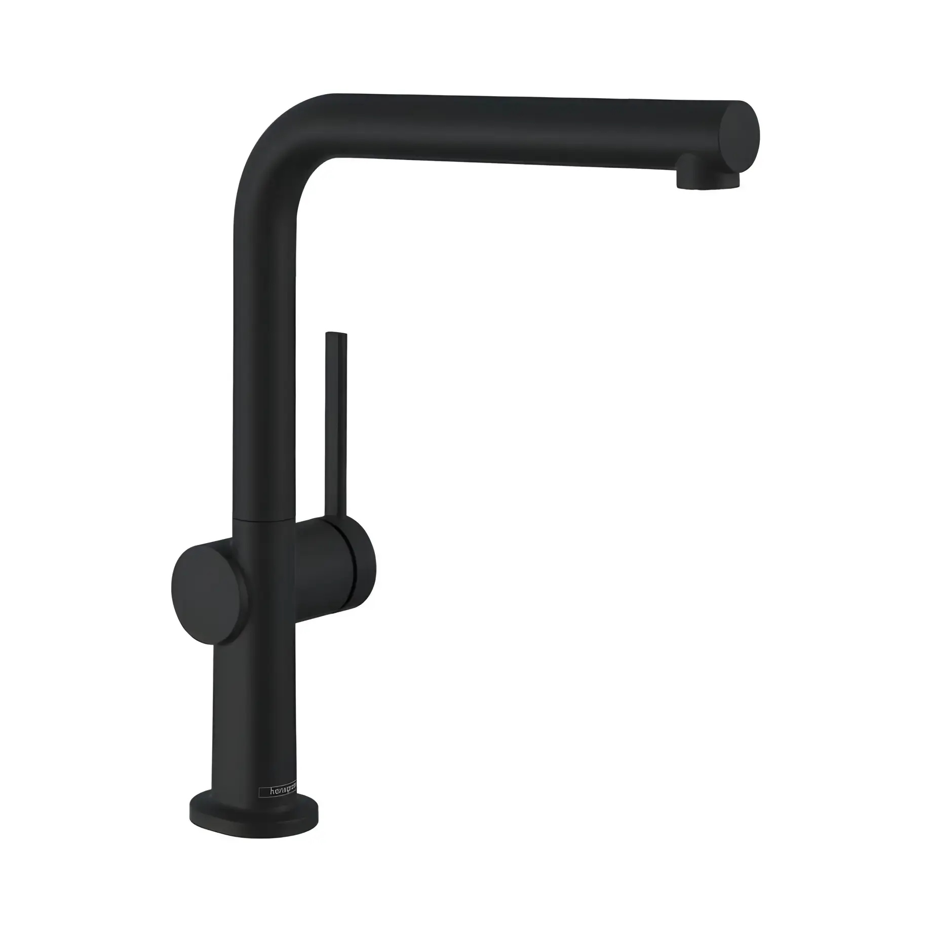 Змішувач для кухні Talis M54 Hansgrohe 72859670 Matt Black — вид на білому тлі