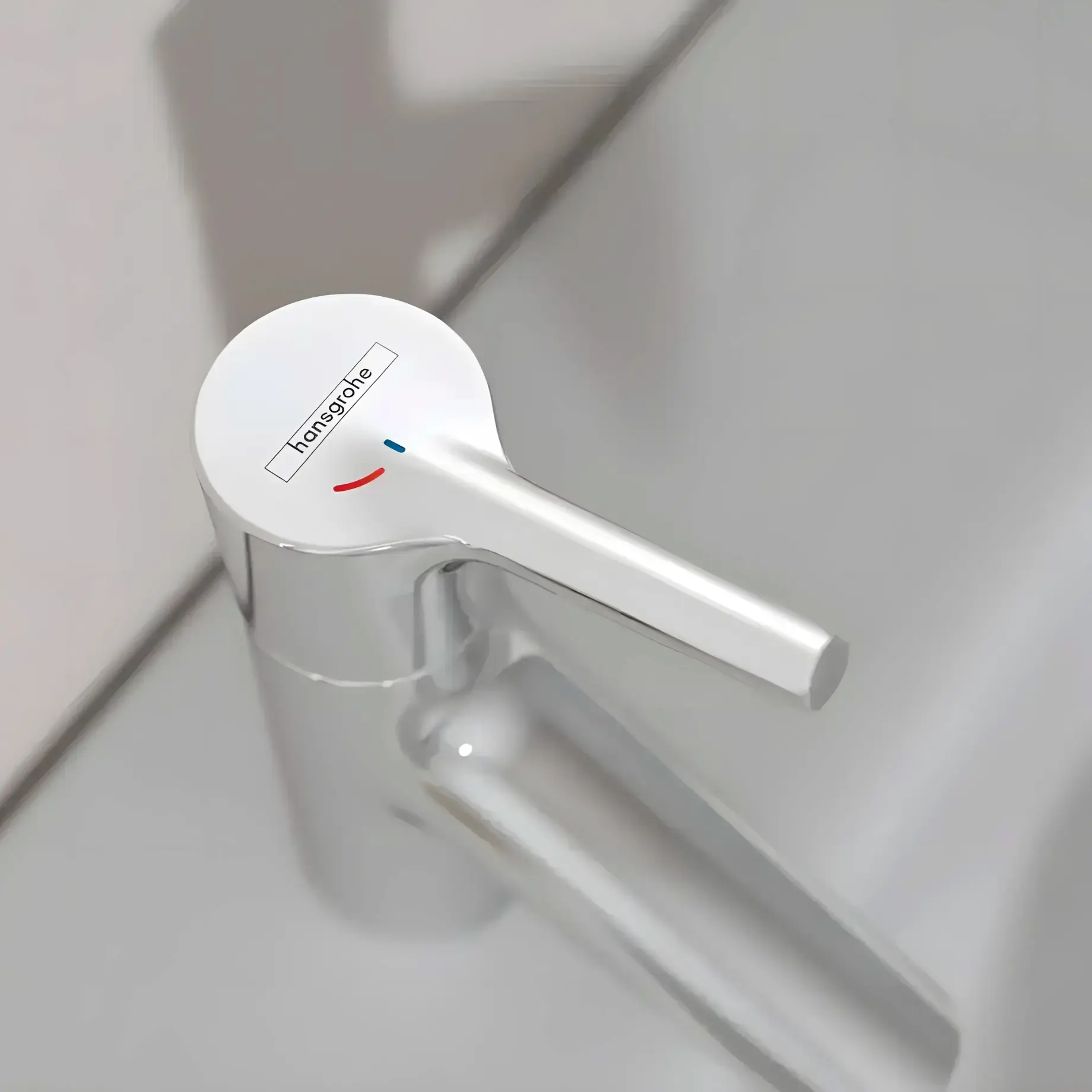Змішувач для раковини Talis S Hansgrohe 72022000 — вид згори